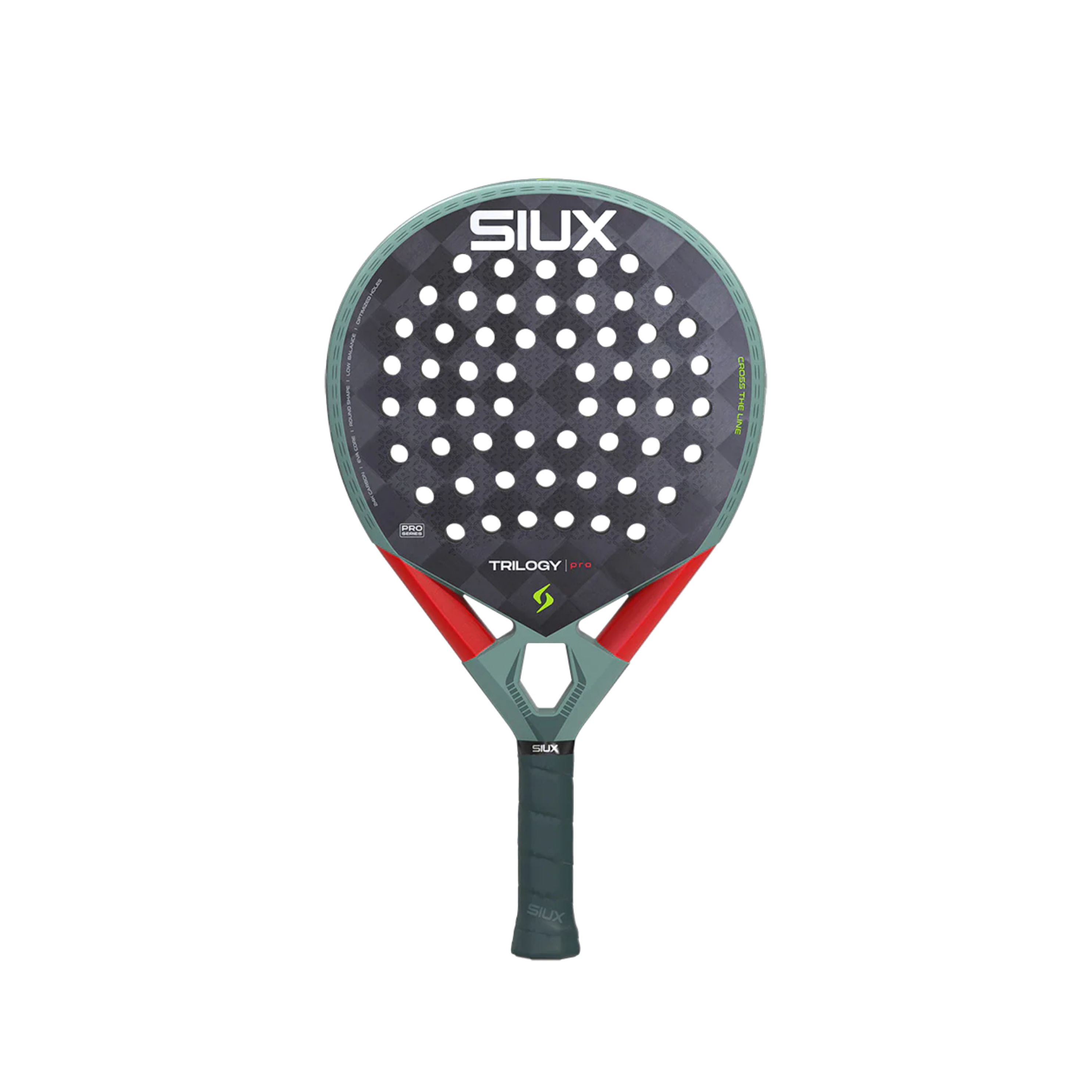 Siux Trilogy Pro 2026 Ash Padel Racket - Green