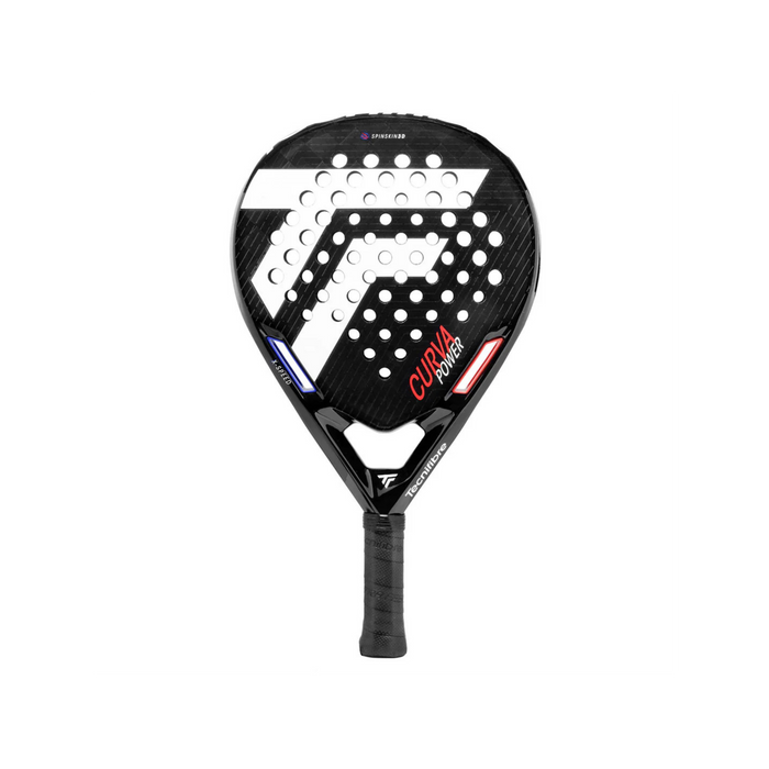 Tecnifibre Curva Power Padel Racket - Black White