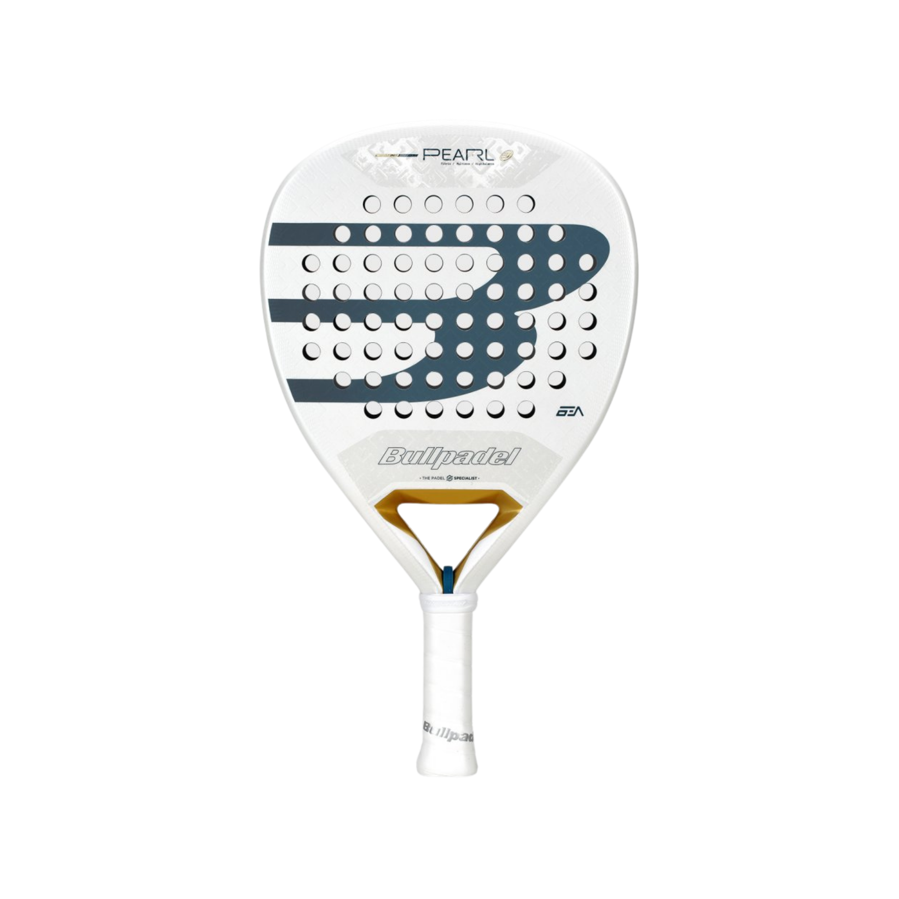 Bullpadel Pearl 2026 Padel Racket - White Green