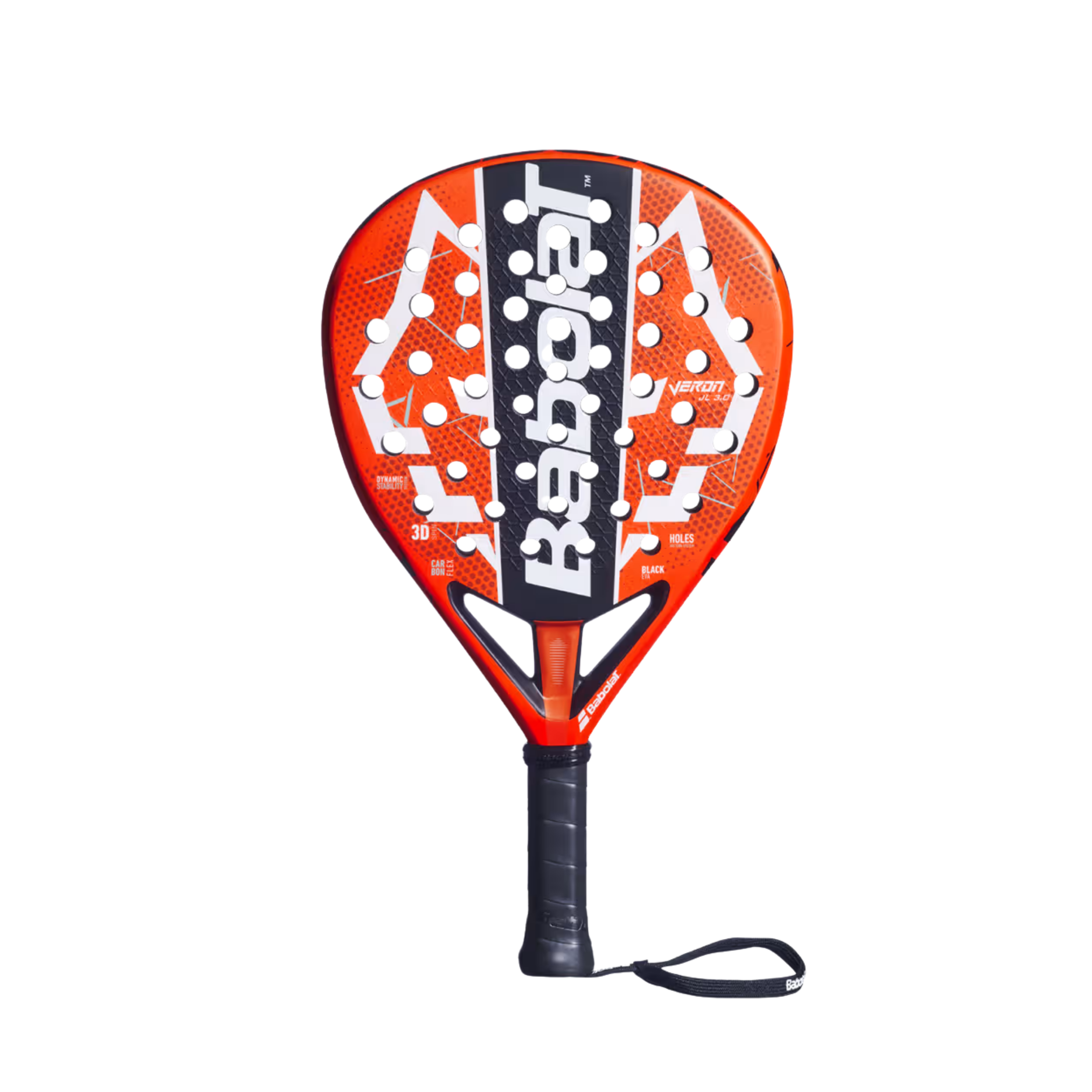 Babolat Veron Juan Lebrón 3.0 Padel Racket - Orange Black
