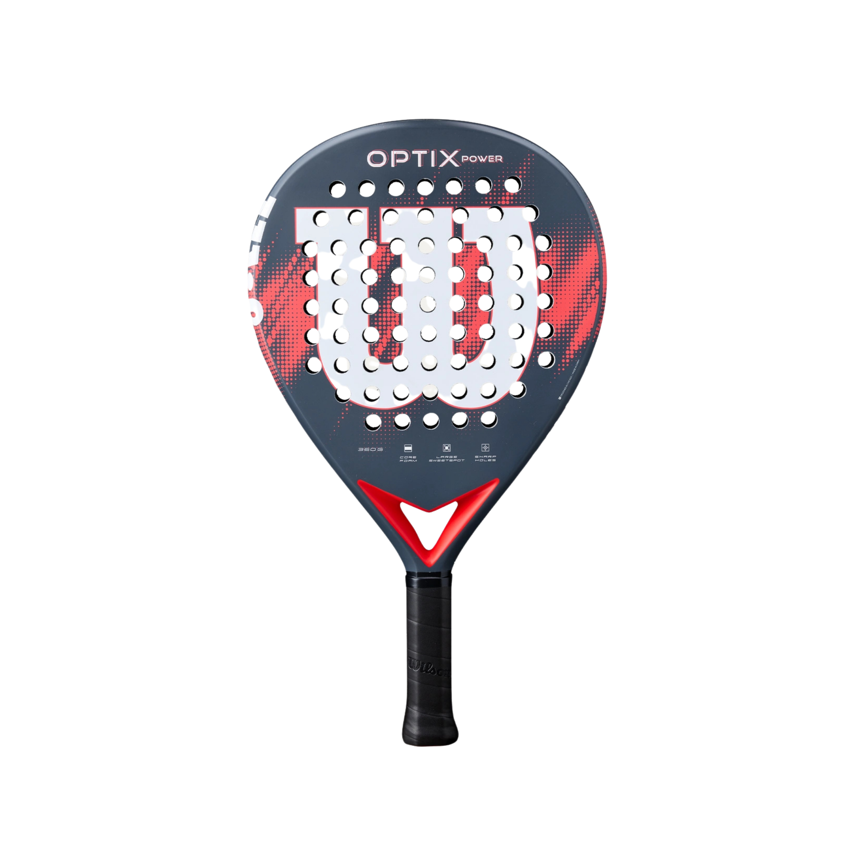 Wilson Optix V2 Power Padel Racket - Red