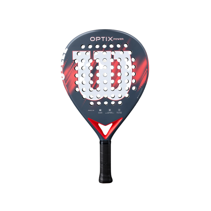 Wilson Optix V2 Power Padel Racket - Red