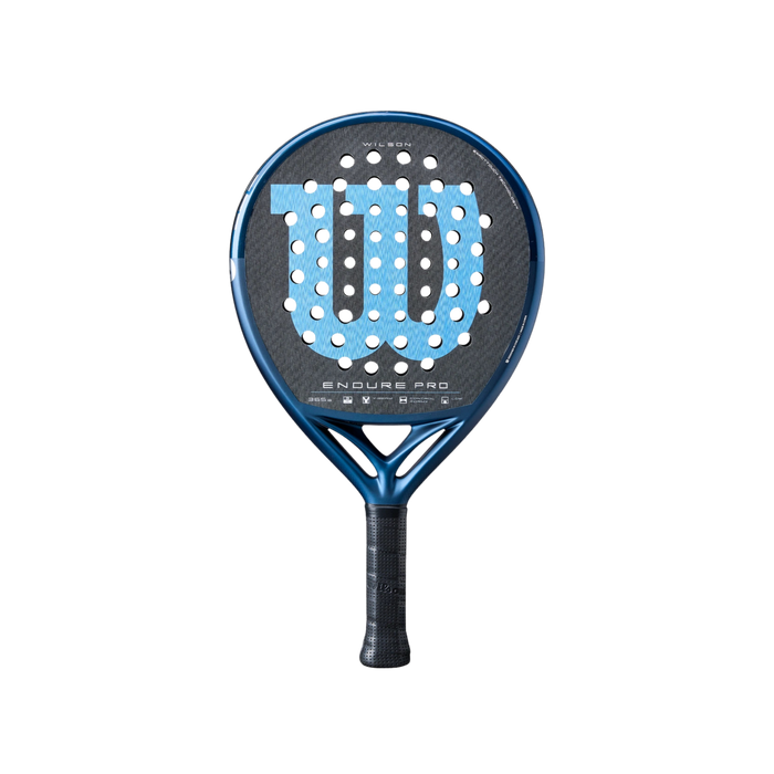 Wilson Endure Pro V1 Padel Racket - Blue Black