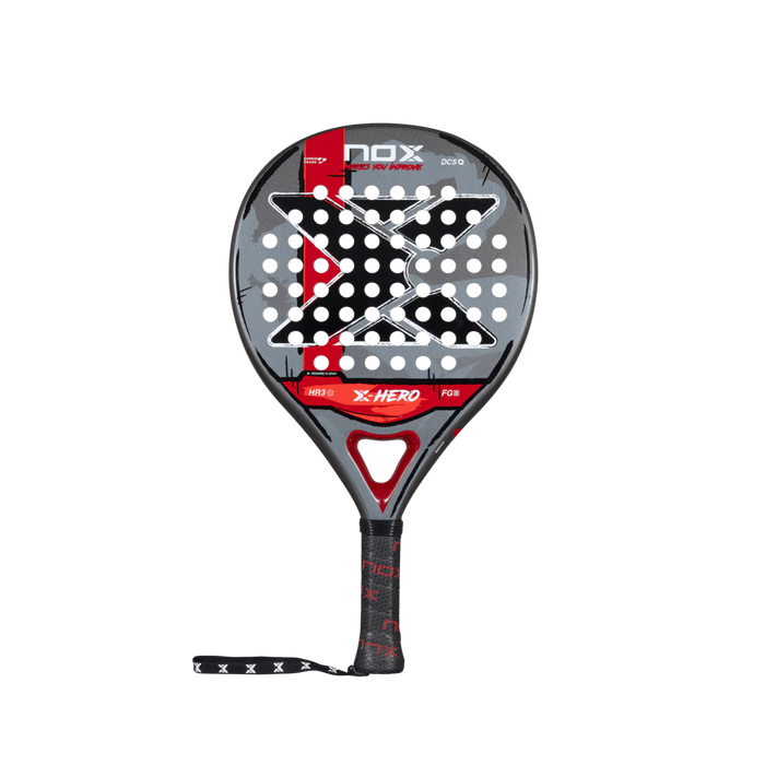Nox X Hero Red 2026 Padel Racket - Red