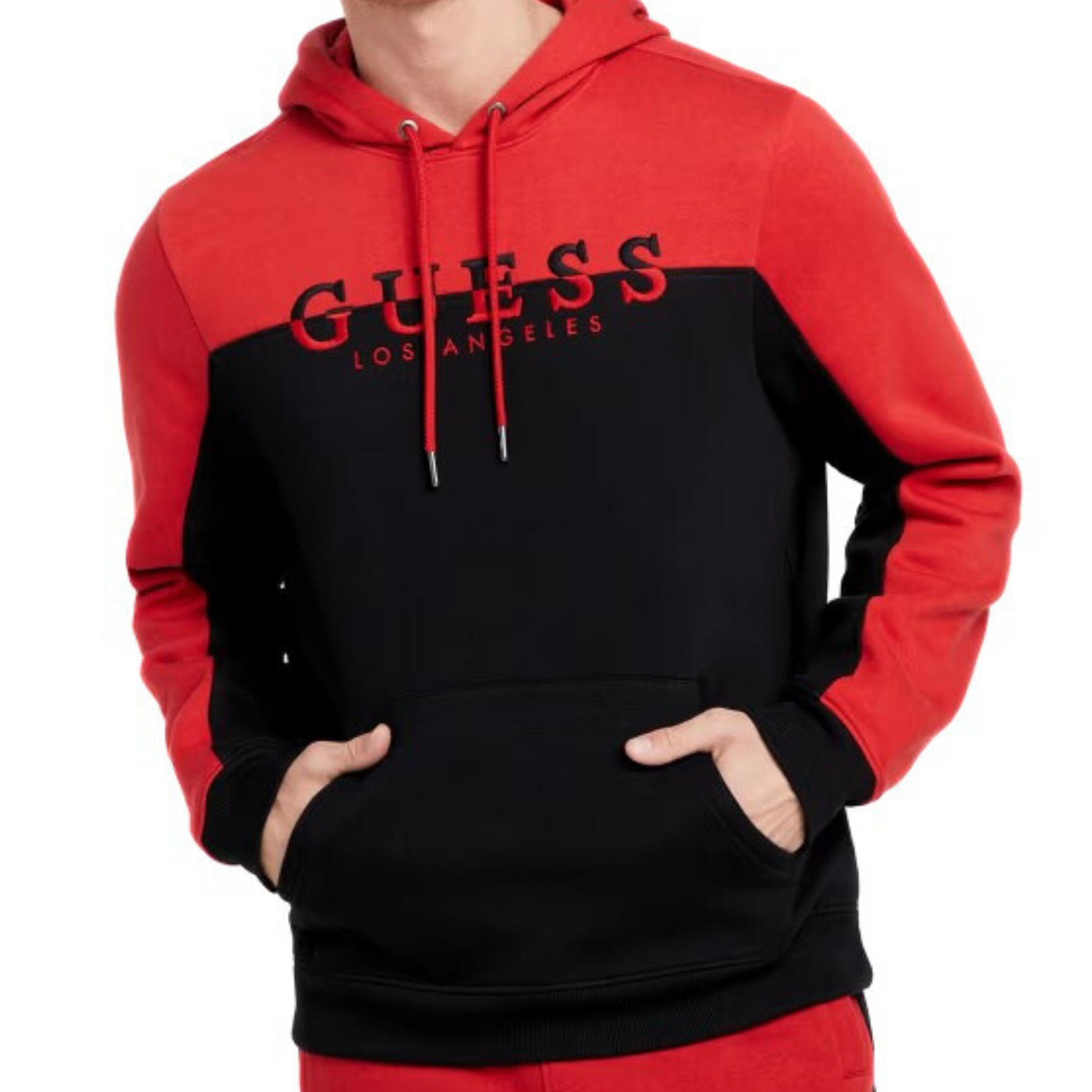 Guess colorblock outlet hoodie