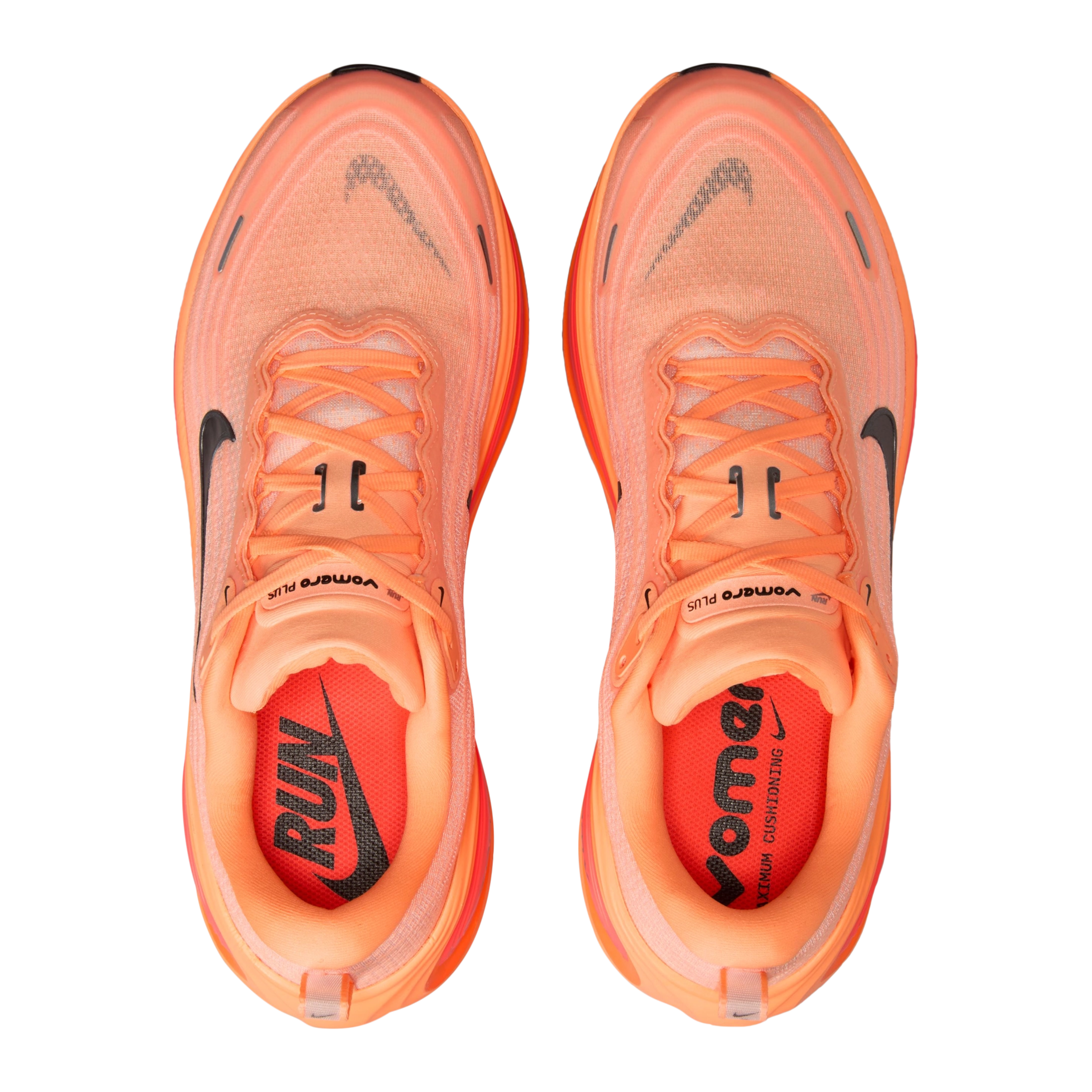 Nike Men's Vomero Plus - Orange Pulse Black