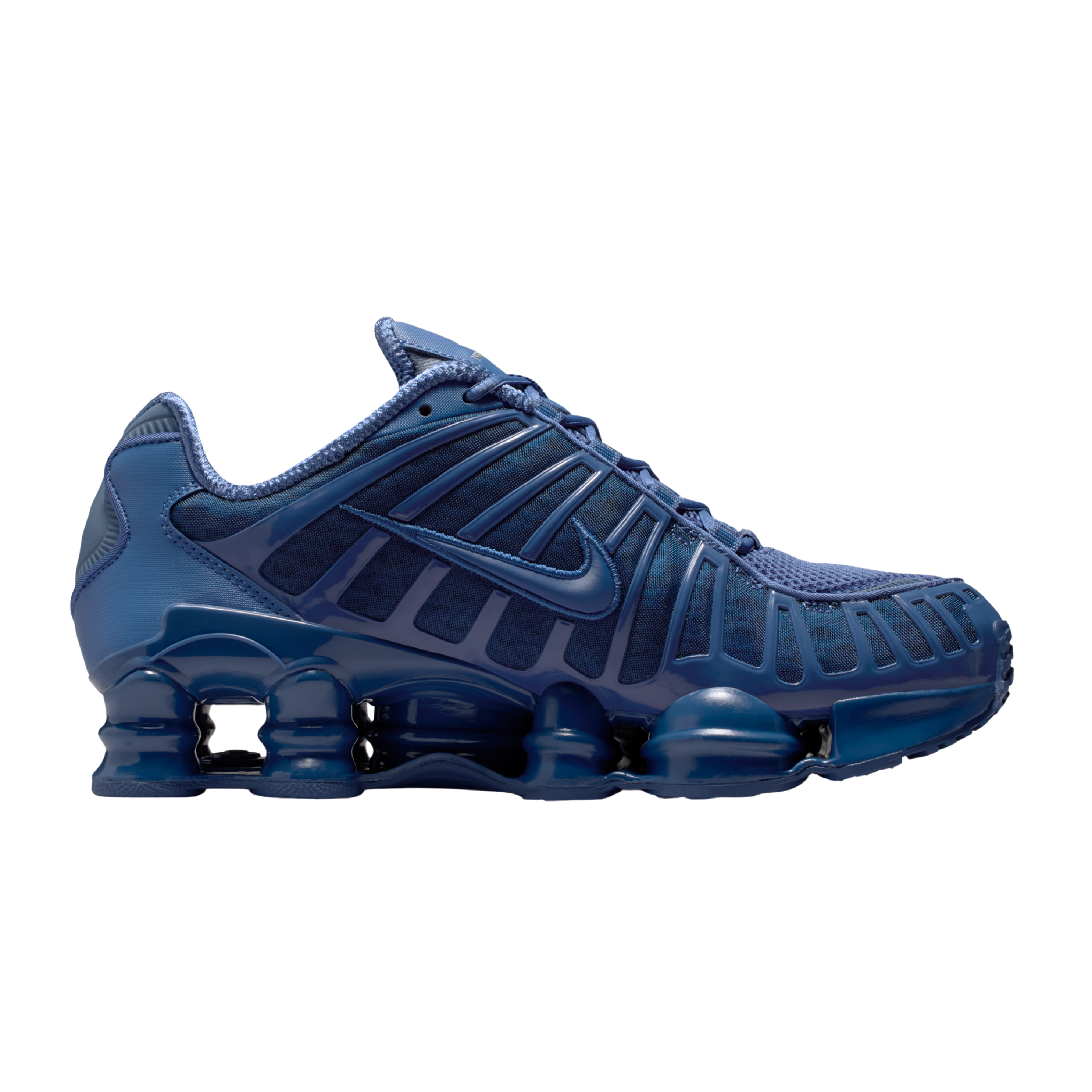 Nike Women Shox TL - Mystic Navy Metallic Silver Black
