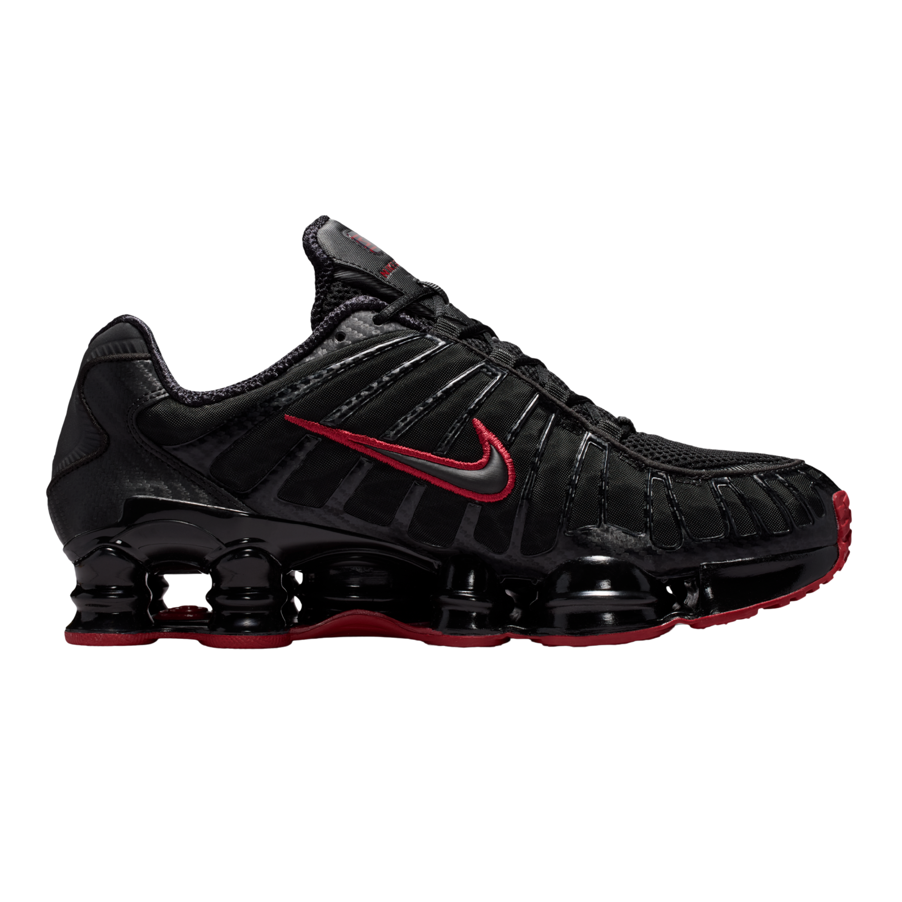 Nike Men's Shox TL - Black Tough Red