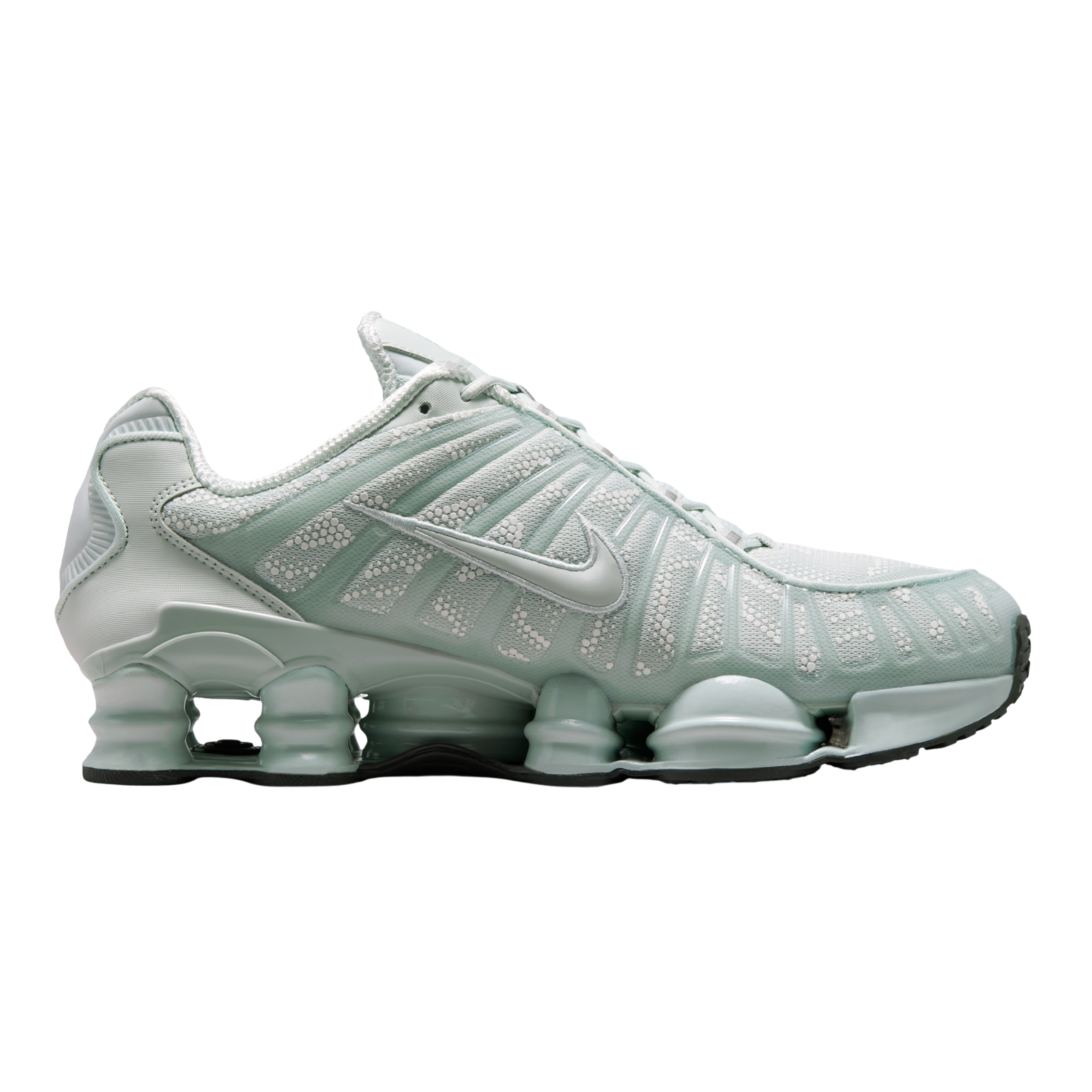 Nike Men's Shox TL - Light Silver Newsprint