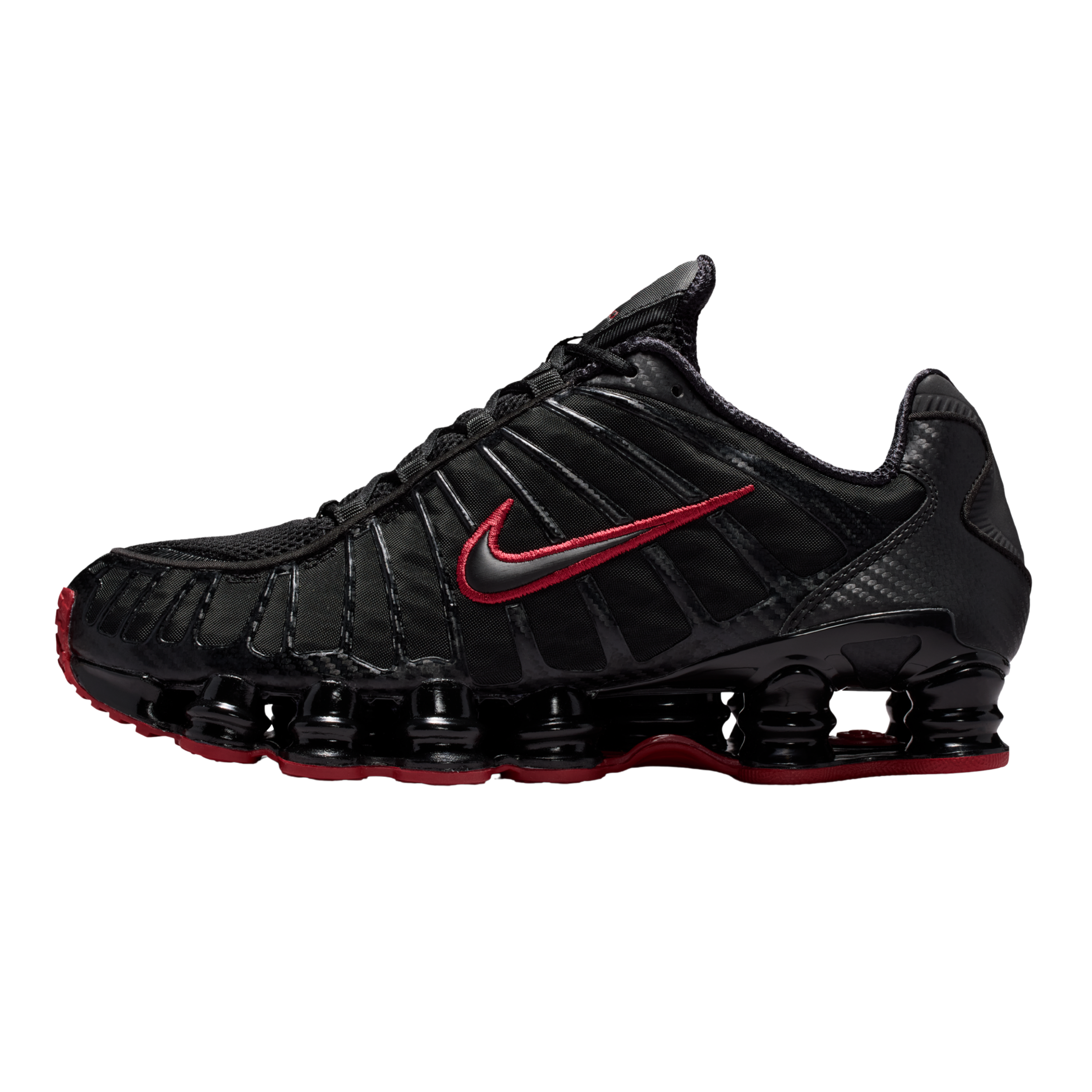 Nike Men's Shox TL - Black Tough Red