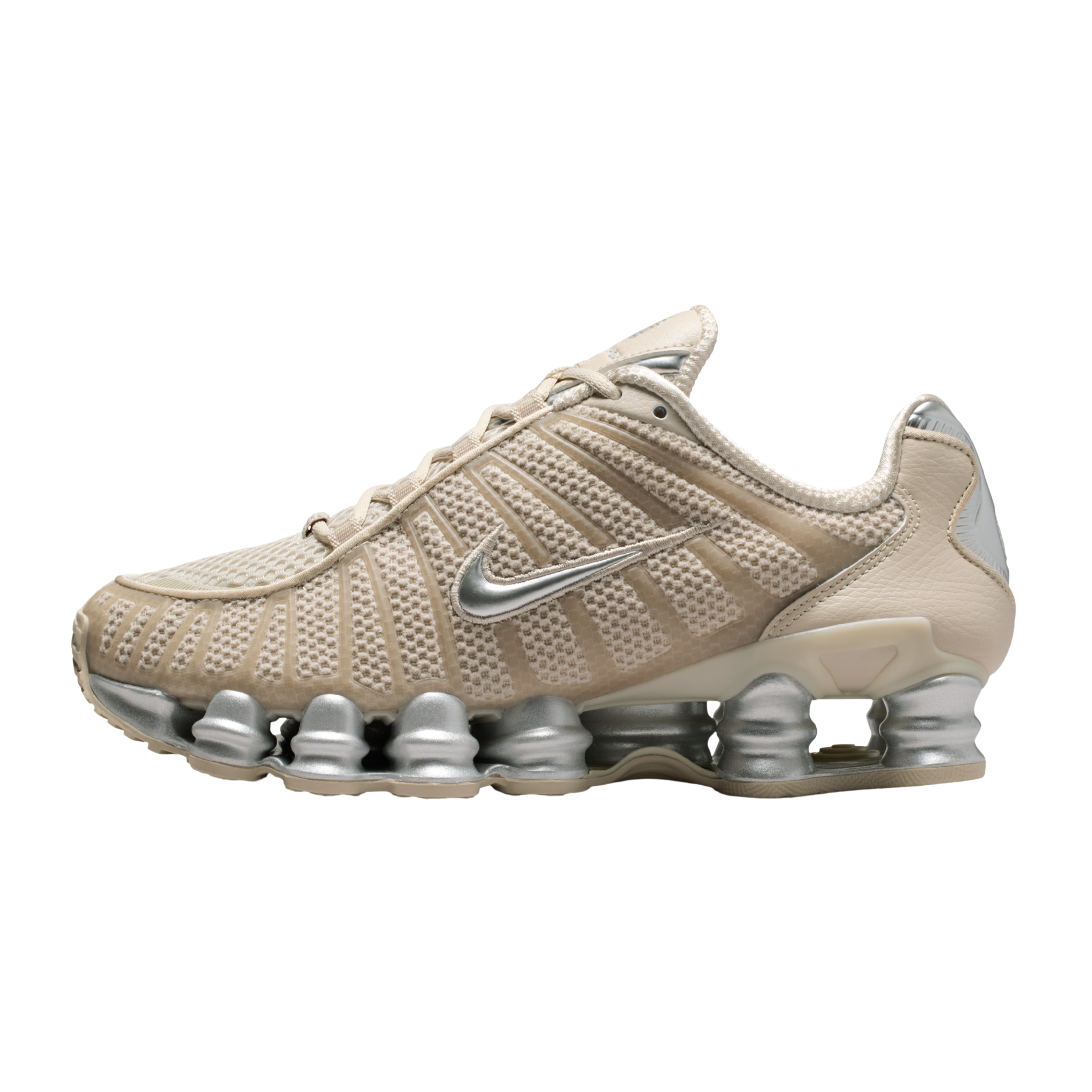 Nike Women Shox TL - Cream II Black Metallic Silver