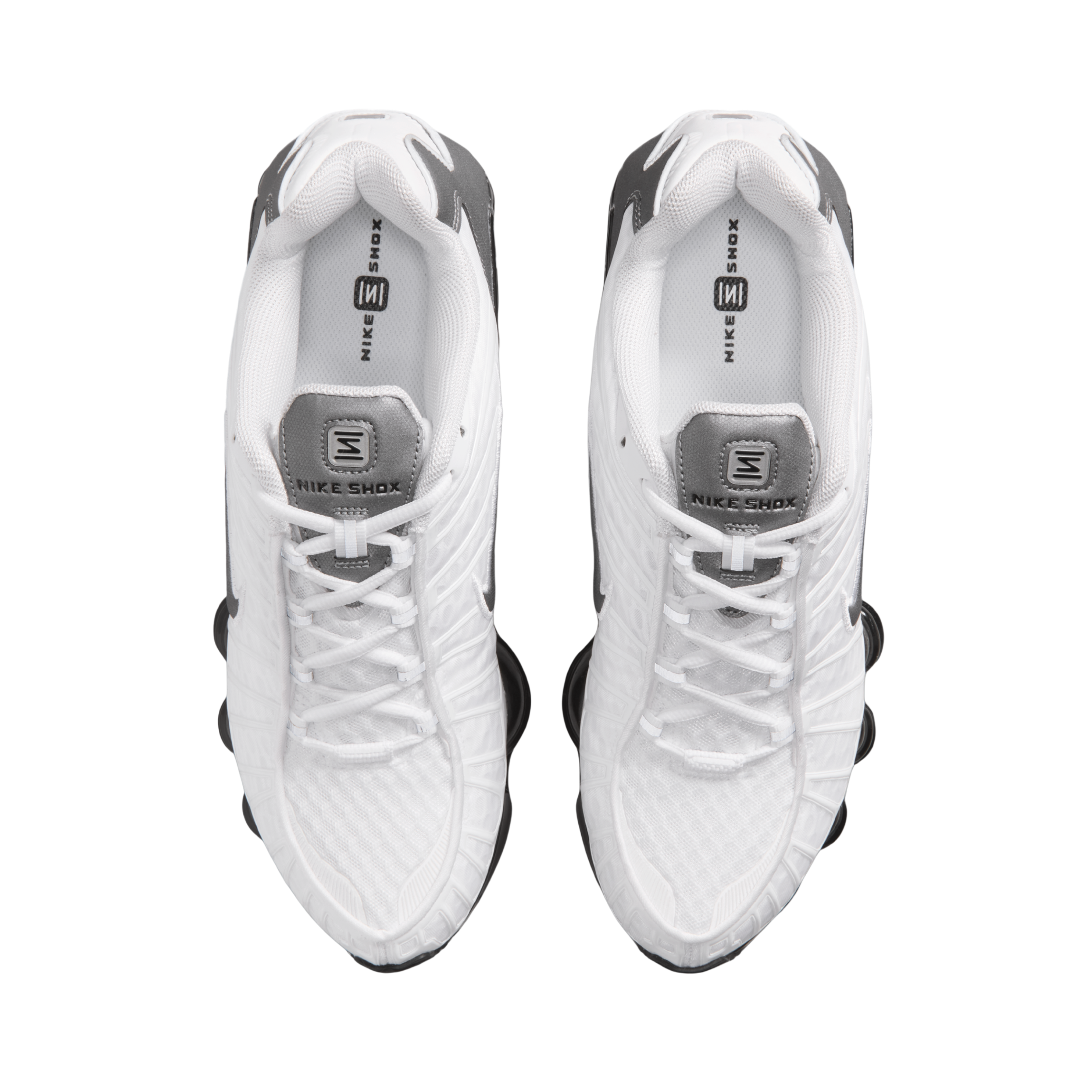 Nike Men's Shox TL - White Black Cool Grey