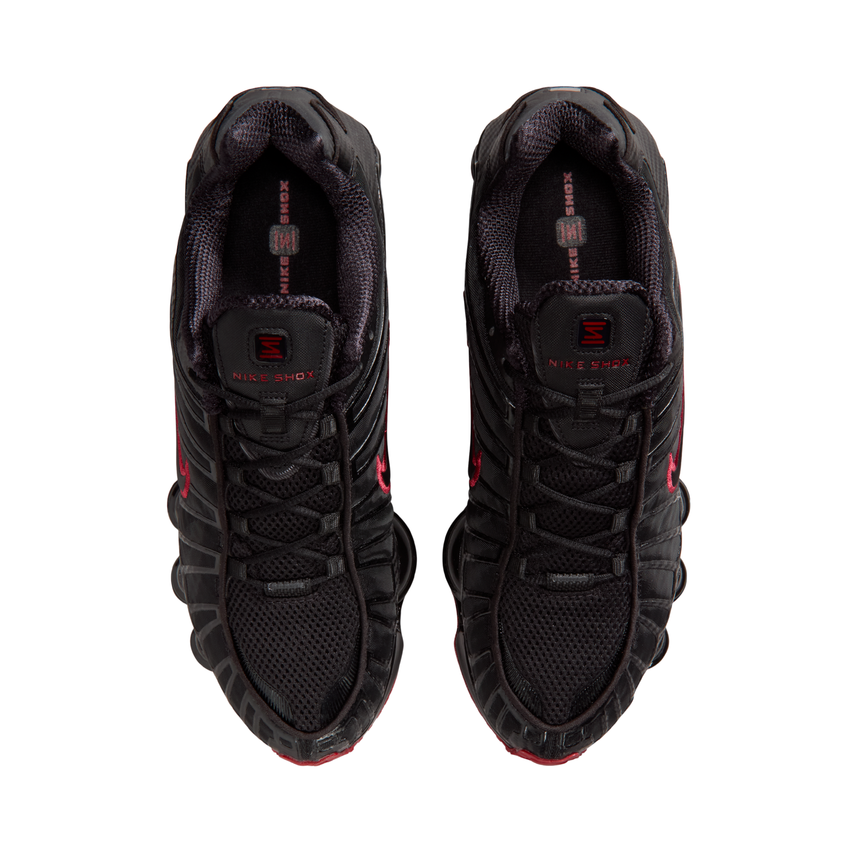 Nike Men's Shox TL - Black Tough Red