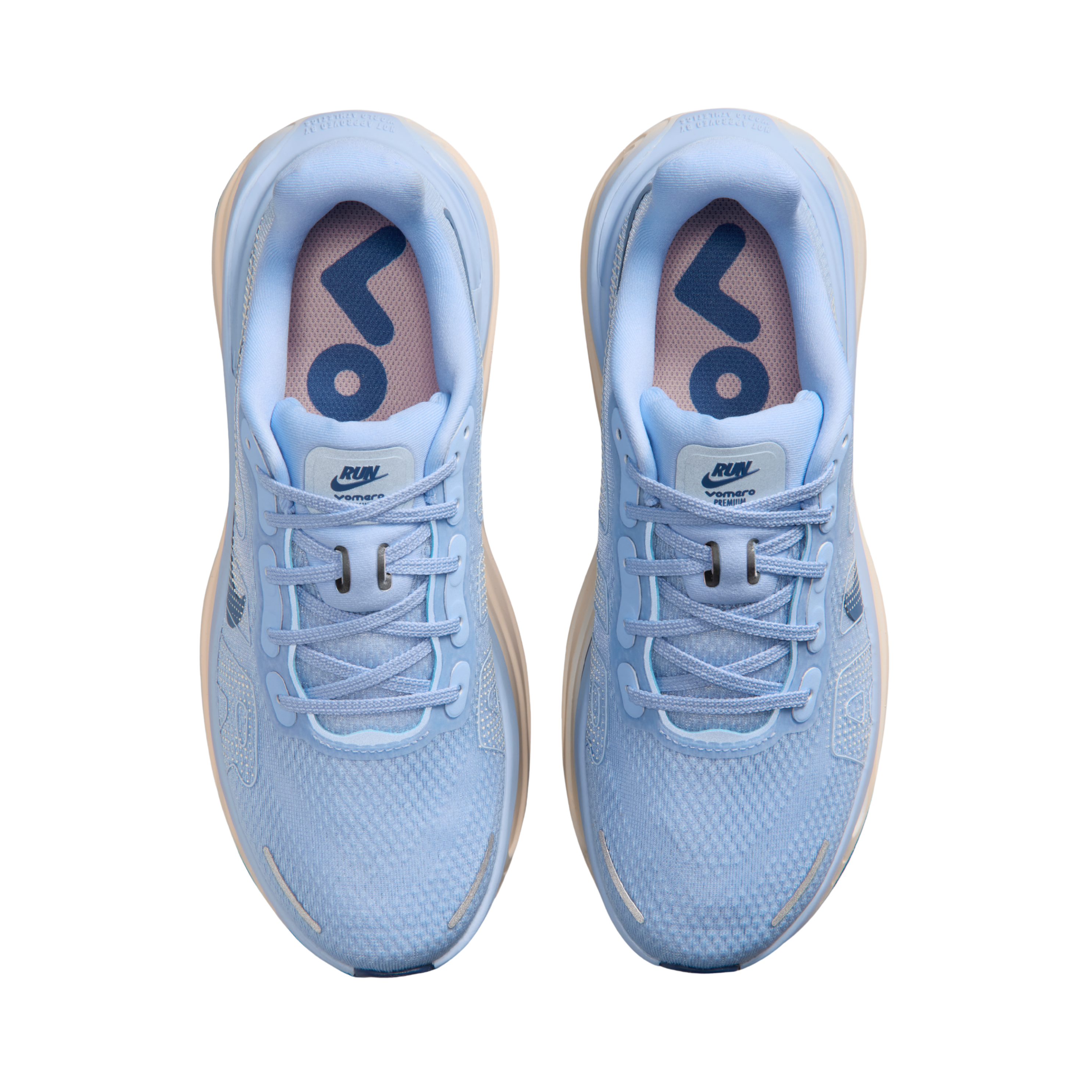 Nike Women's Vomero Premium - Aluminum Barely Orange Football Grey Mystic Navy