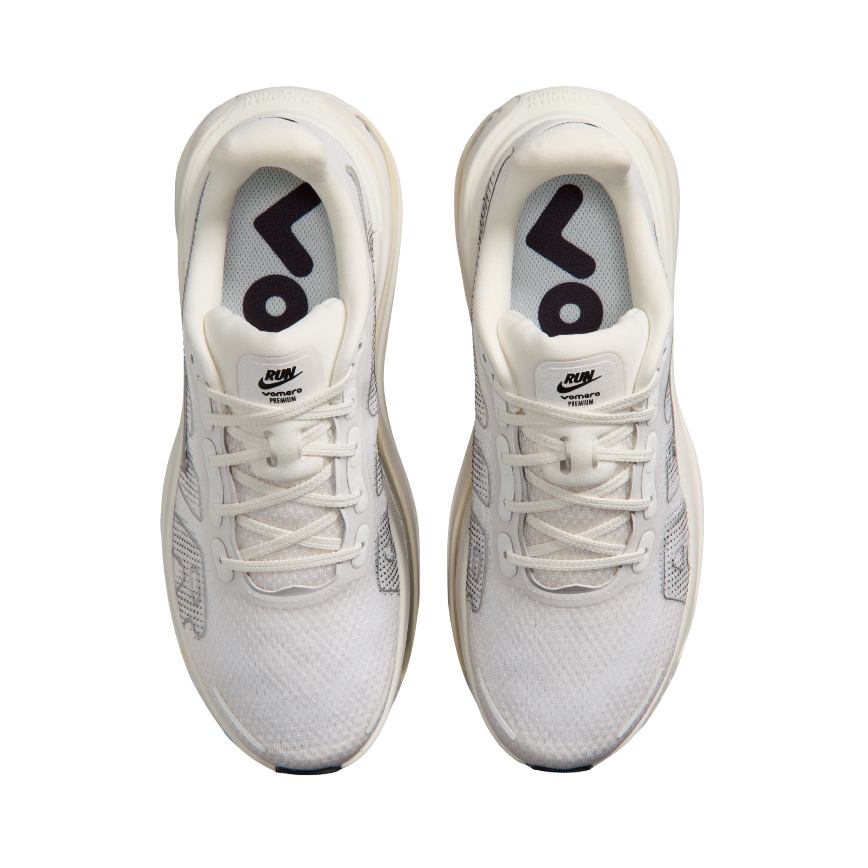 Nike Women's Vomero Premium - Summit White Sail Coconut Milk Metallic Silver