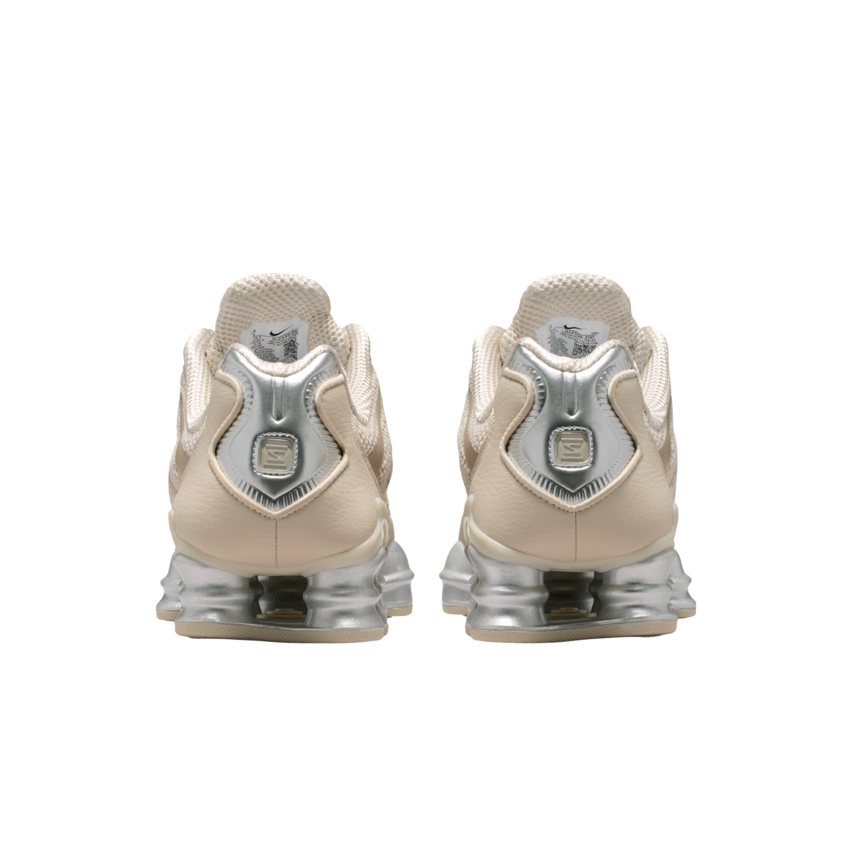 Nike Women Shox TL - Cream II Black Metallic Silver