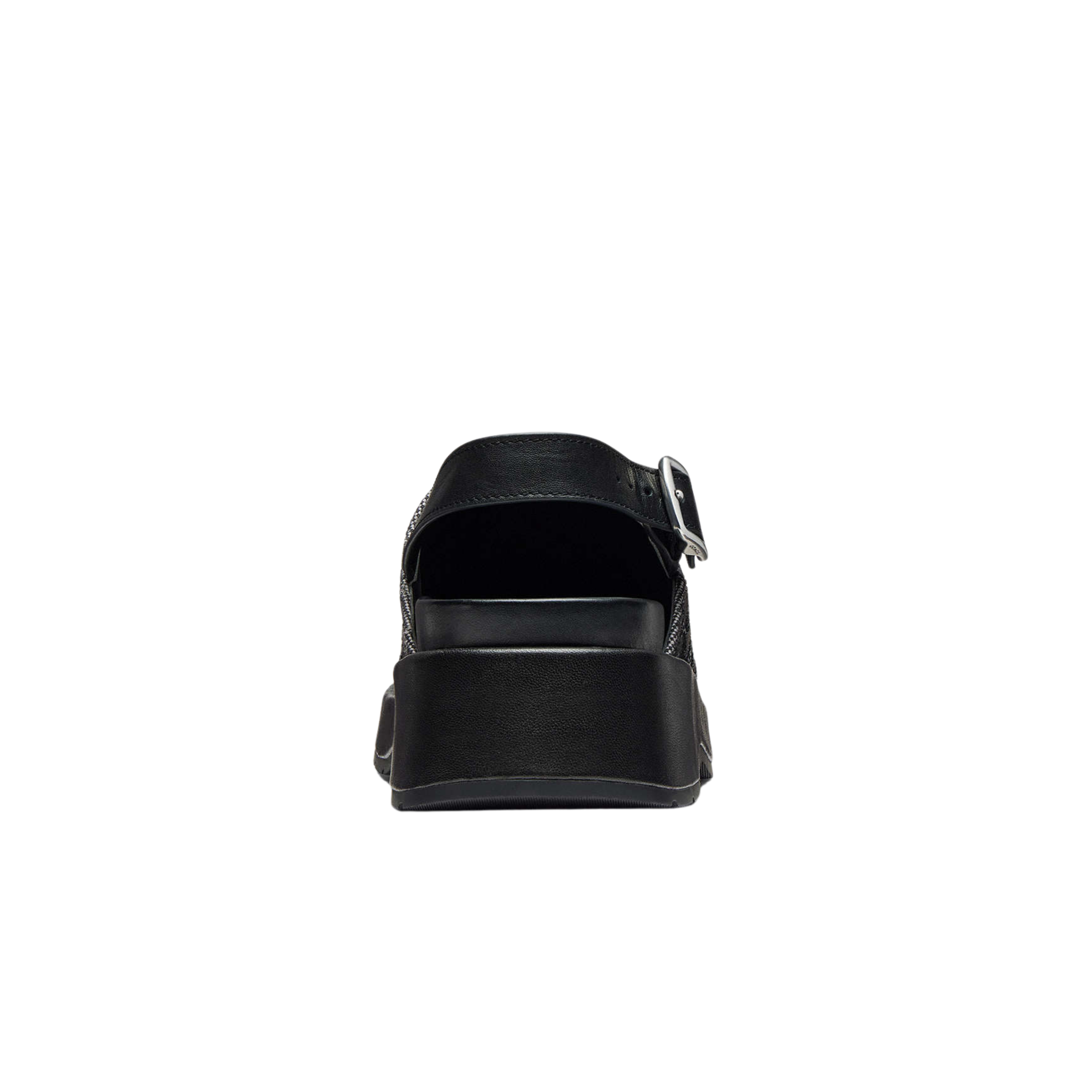 COACH Women's Sculpted C Platform Clog - Black