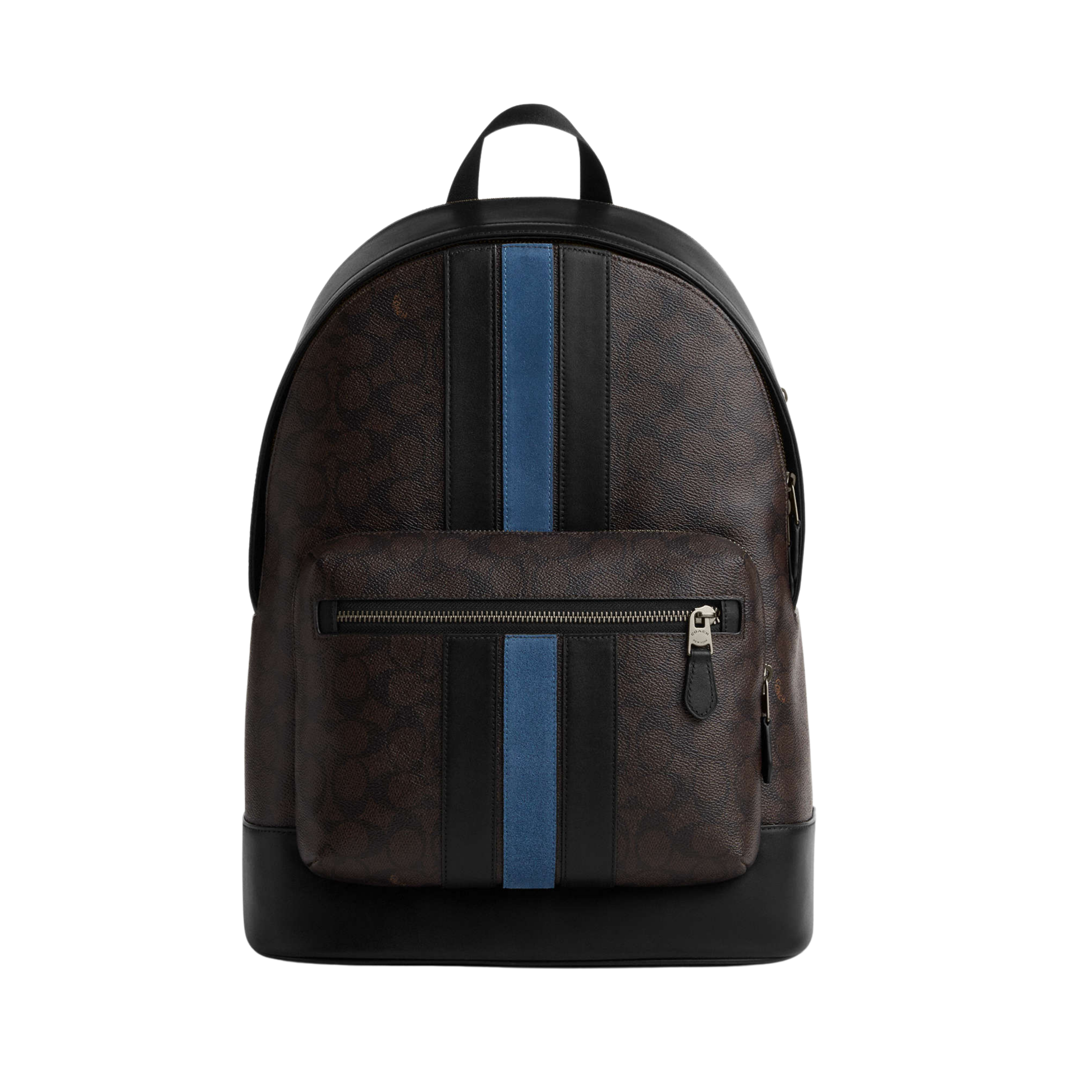 Coach West Backpack in Signature Canvas - Gunmetal