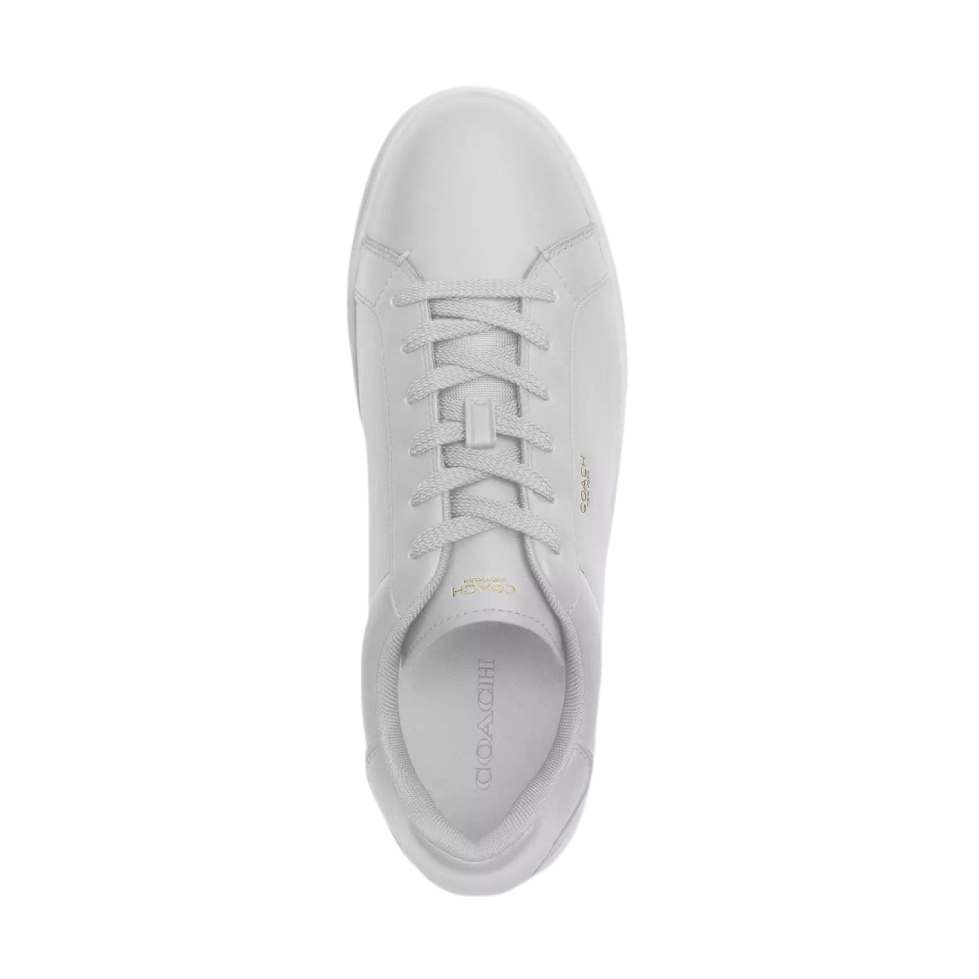 COACH Men's High Line Sneaker - Optic White