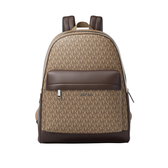 Michael Kors Men Pacey Medium Signature Logo Backpack - Camel