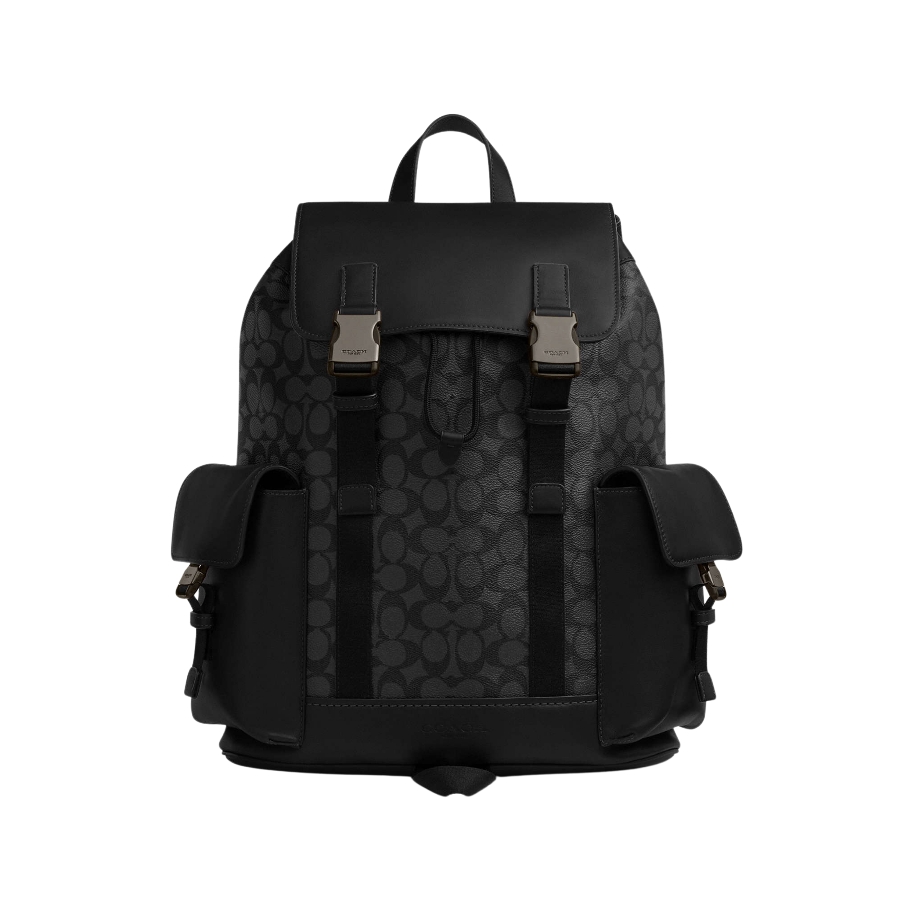 Coach Clark Backpack - Charcoal Black