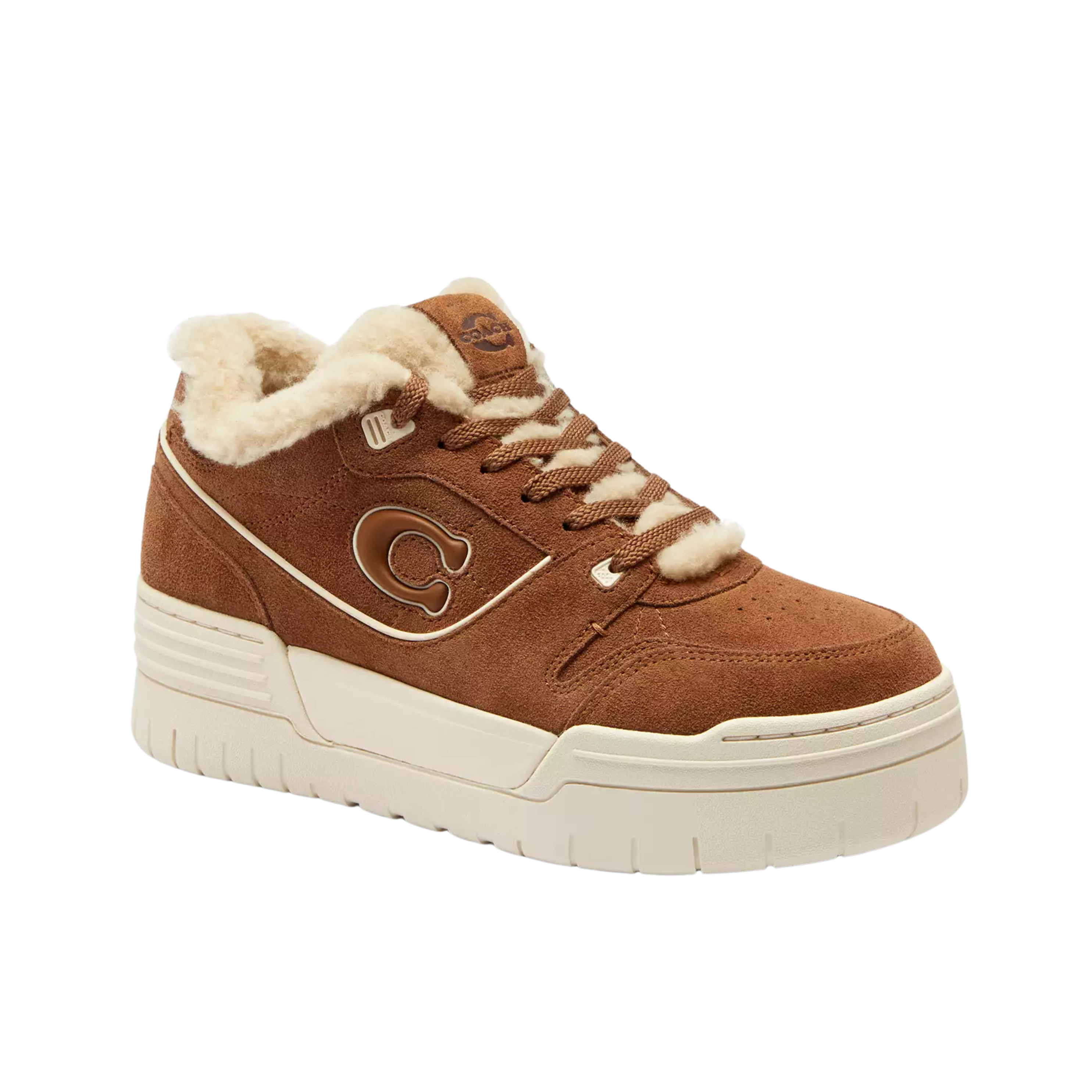 COACH Women's Soho Platform - Chalk Sable