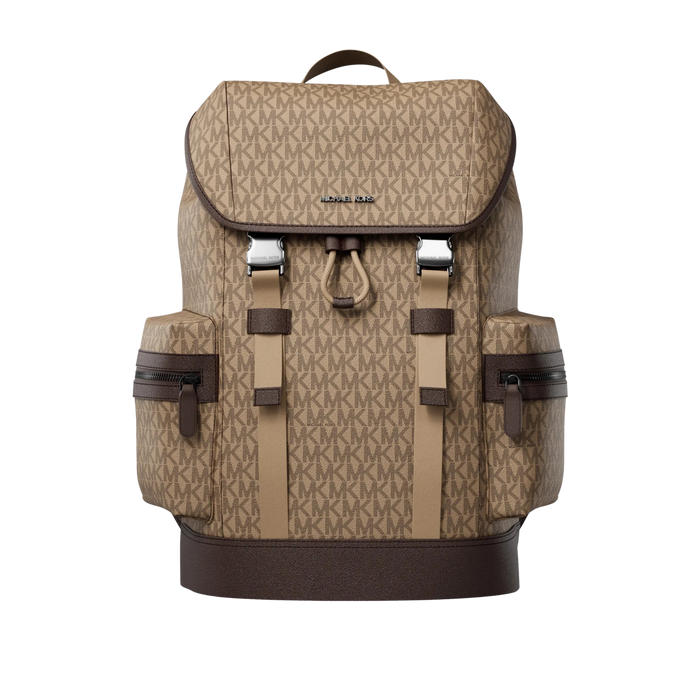 Michael Kors Men Cooper Logo Backpack - Camel