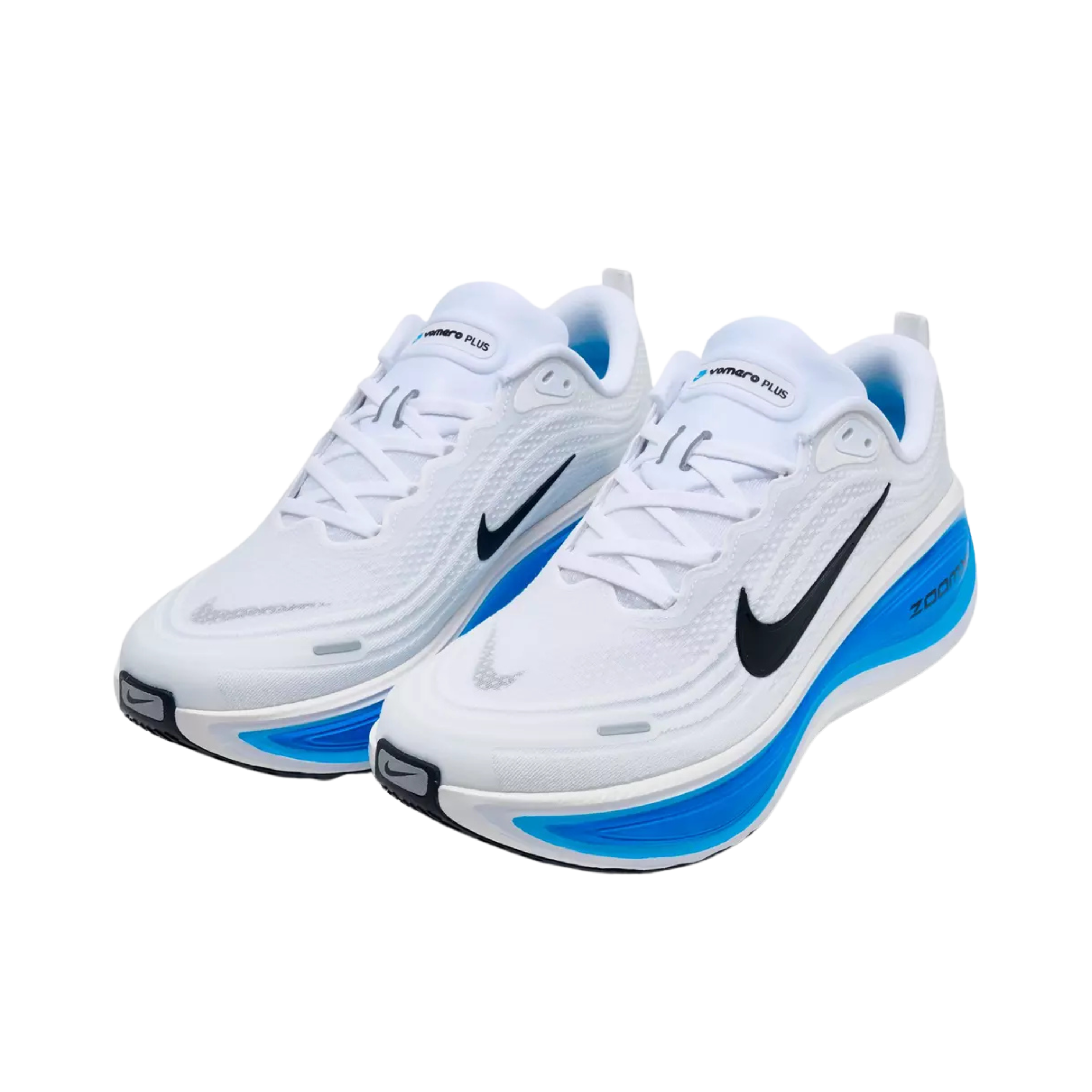 Nike Men's Vomero Plus - White Blue Hero