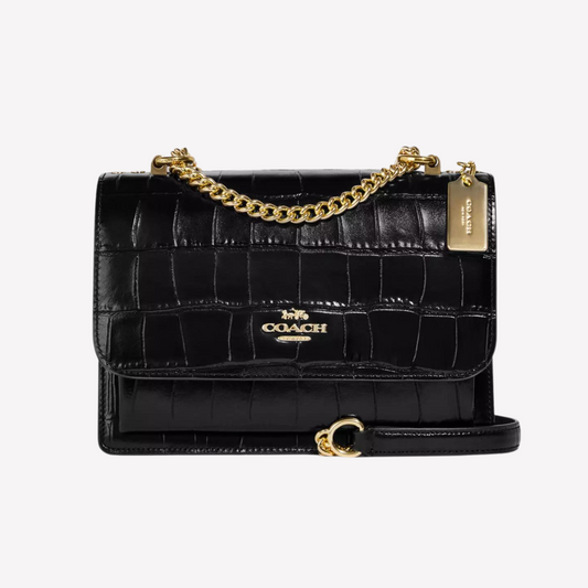 COACH Klare Crossbody - Novelty Leather Black