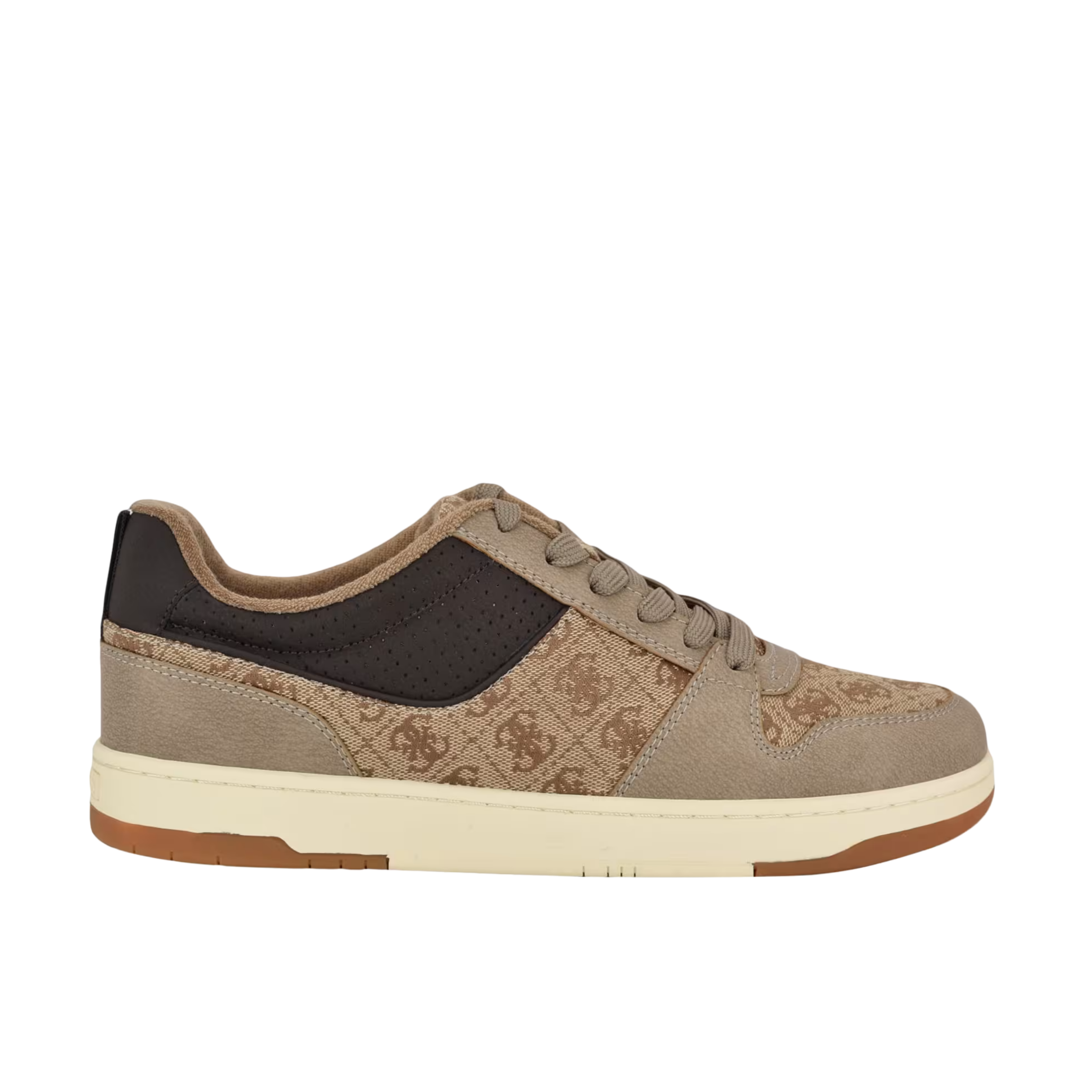 Guess Men Tryon Paneled Sneakers - Taupe