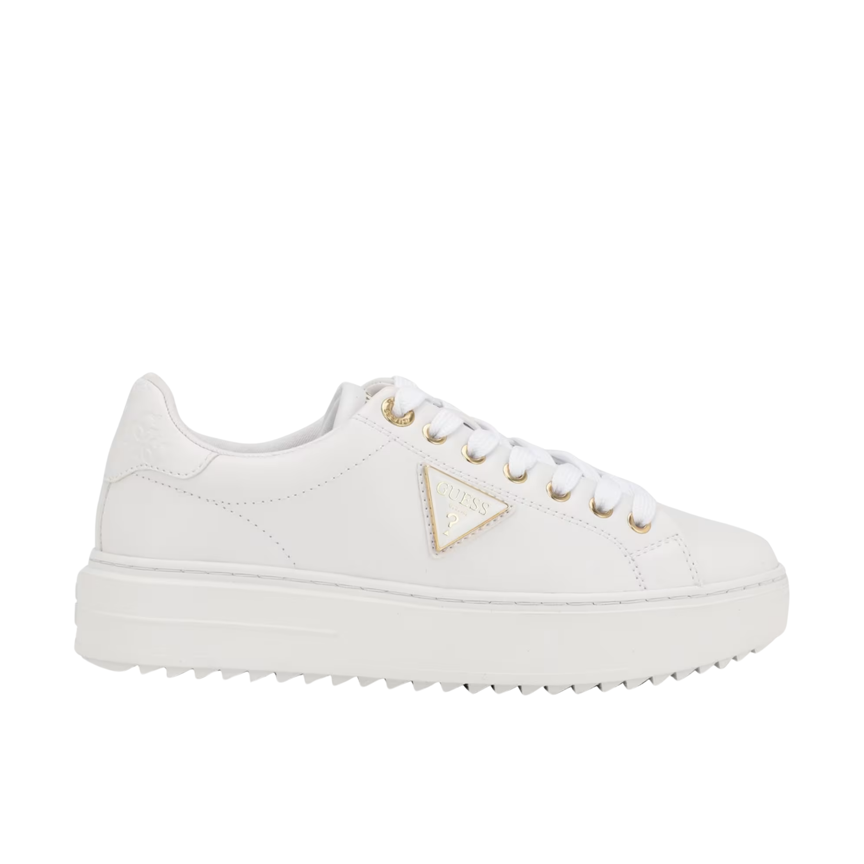 Guess Women Denesa Low Top Sneakers - White