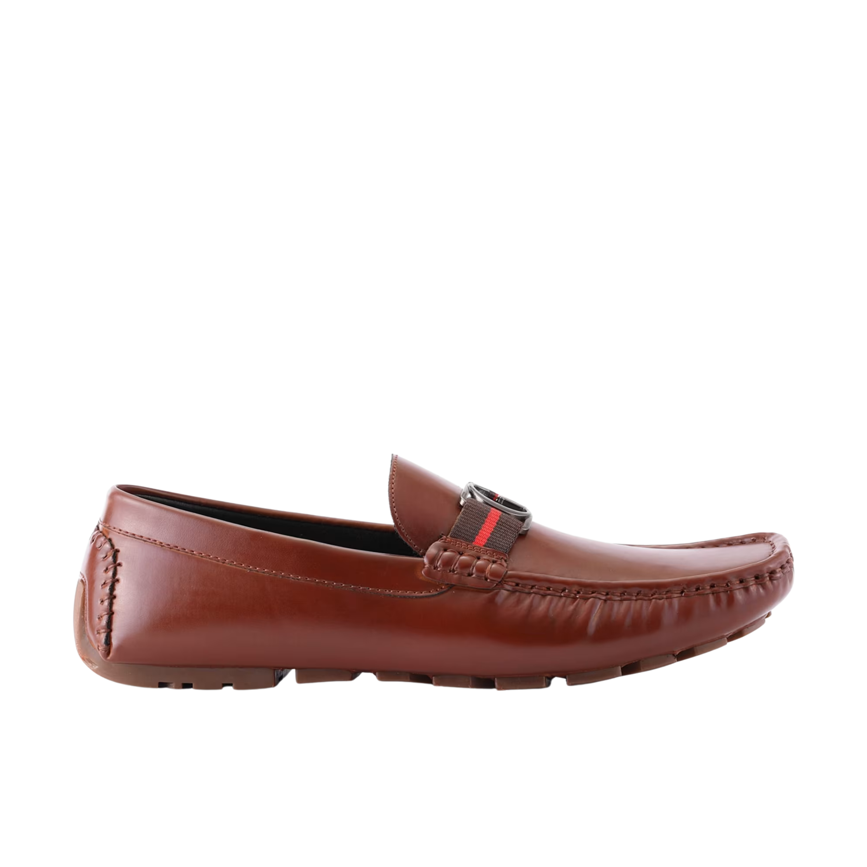 Guess Men Maskers Faux Leather Driving Loafers - Medium Brown
