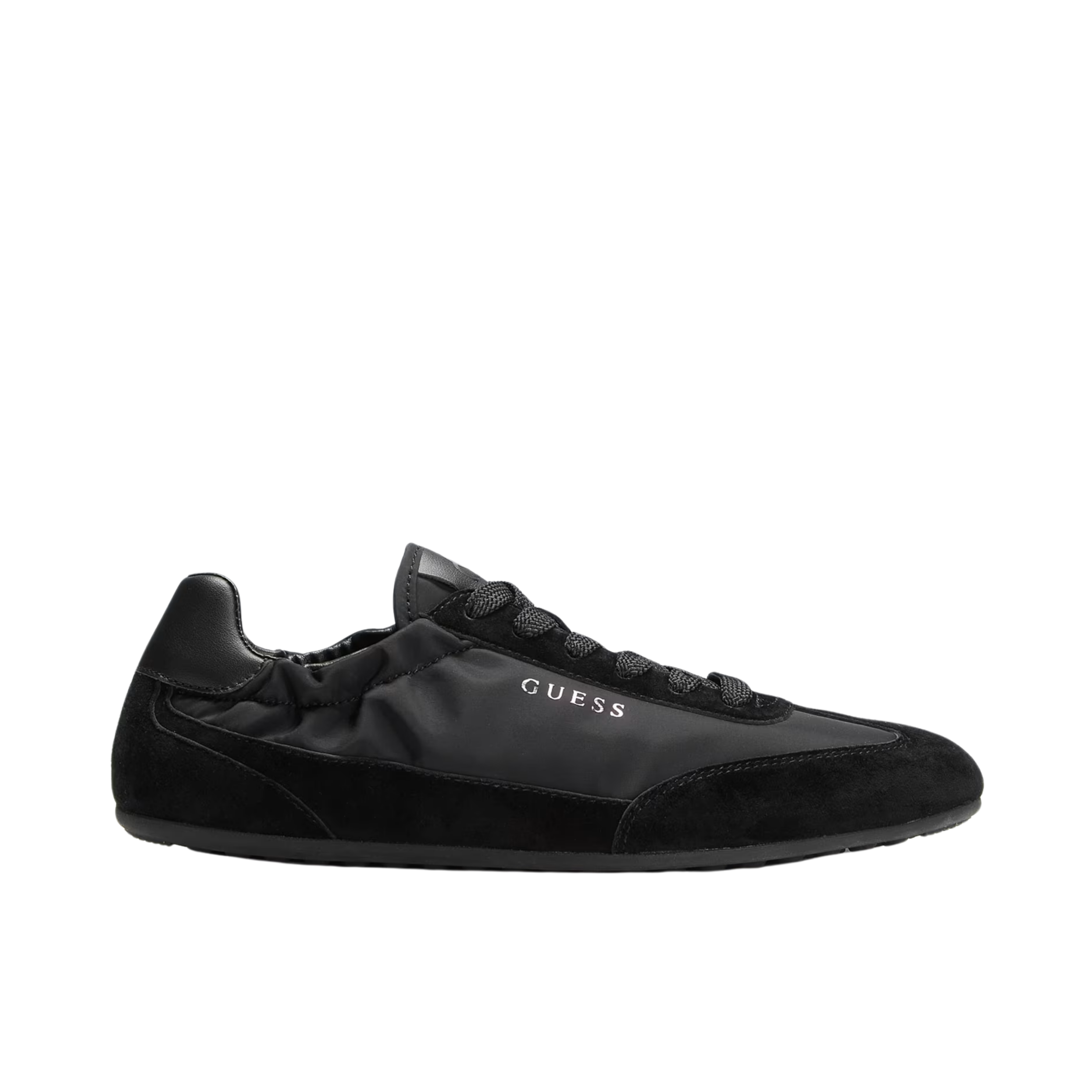 Guess Women Faux Leather Sneakers - Black