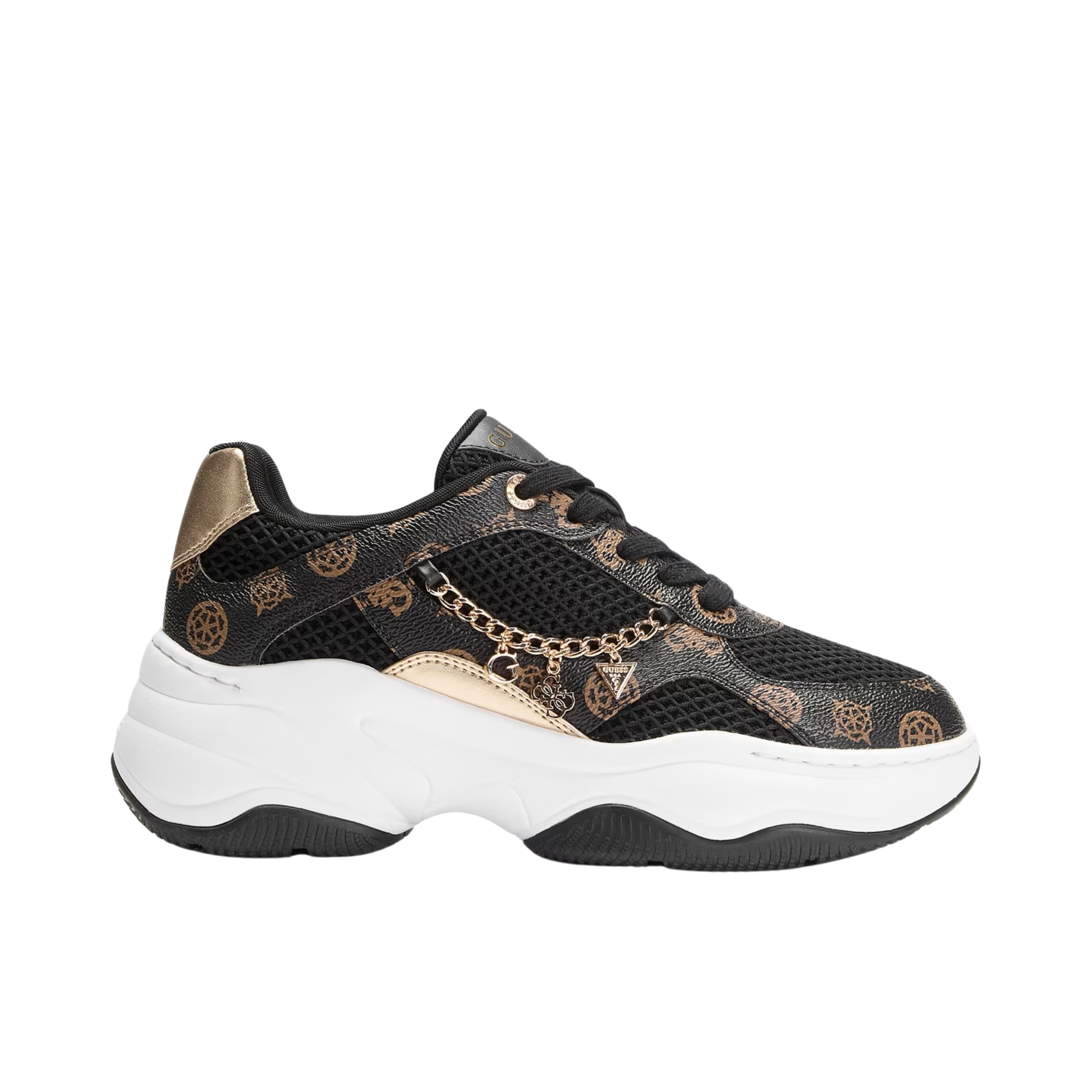 Guess Women Runner Logo Harpaa - Medium Brown