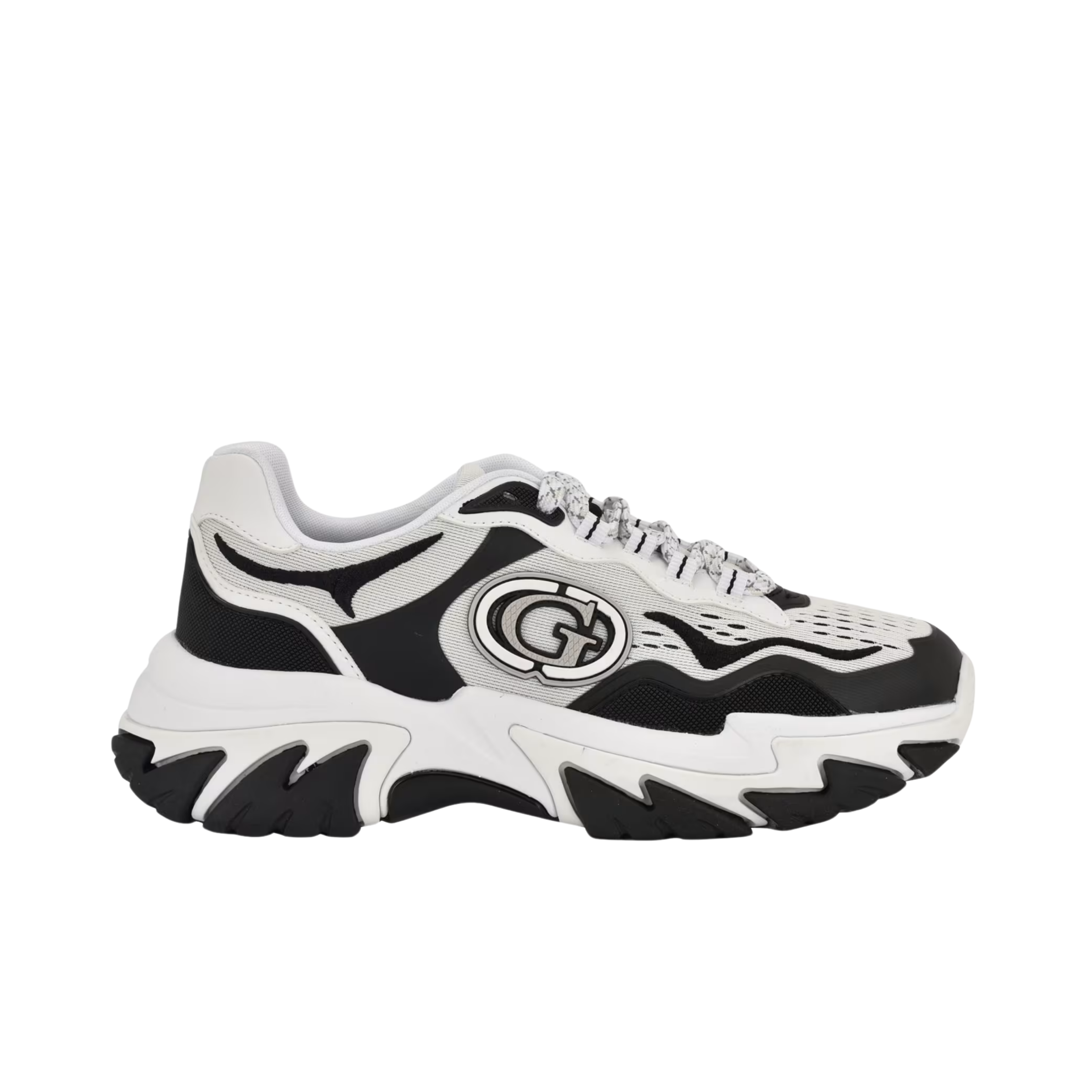 Guess Women Nennzo Lace Up Chunky Sneakers - Black