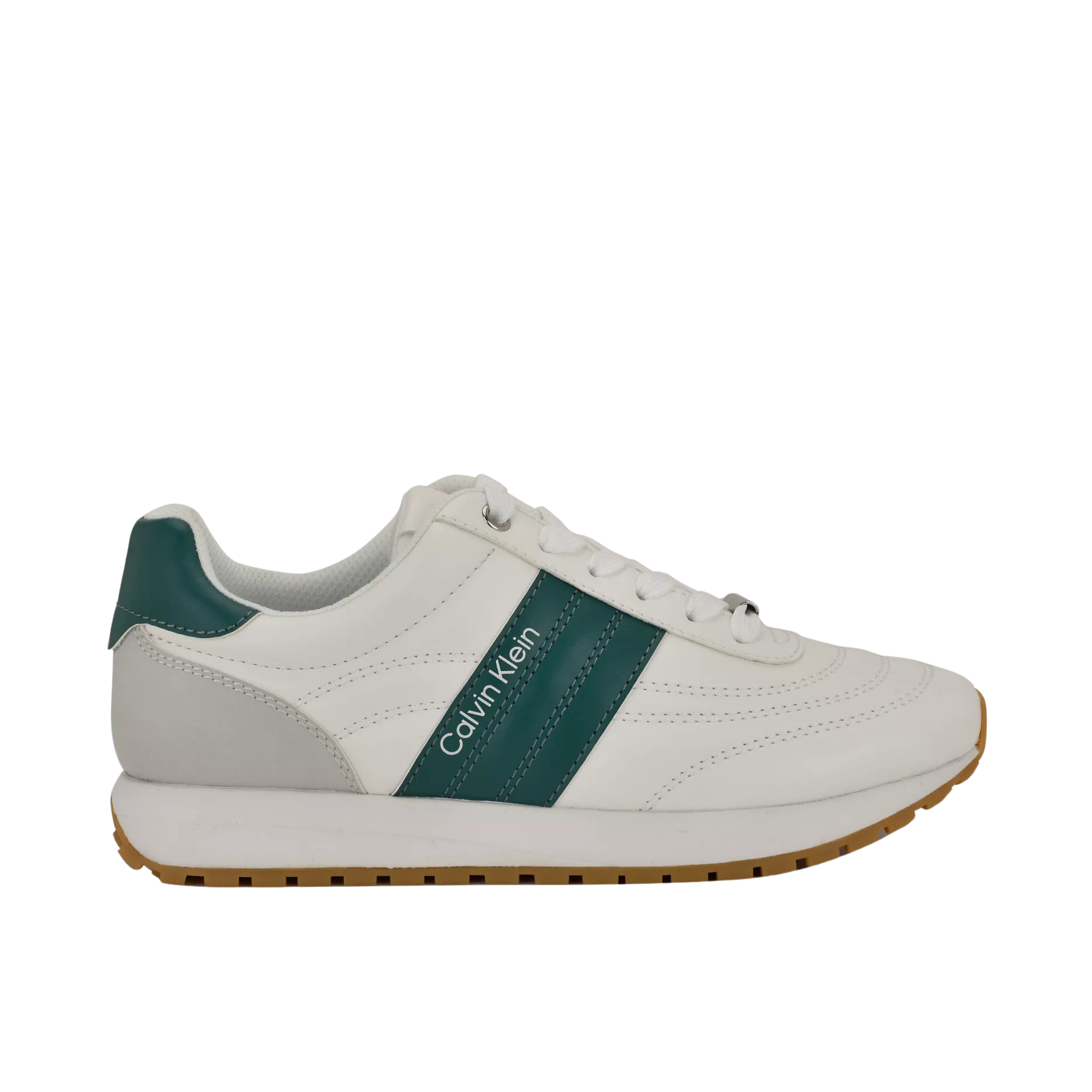 Calvin Klein Women Tatyann Sneaker - White Green