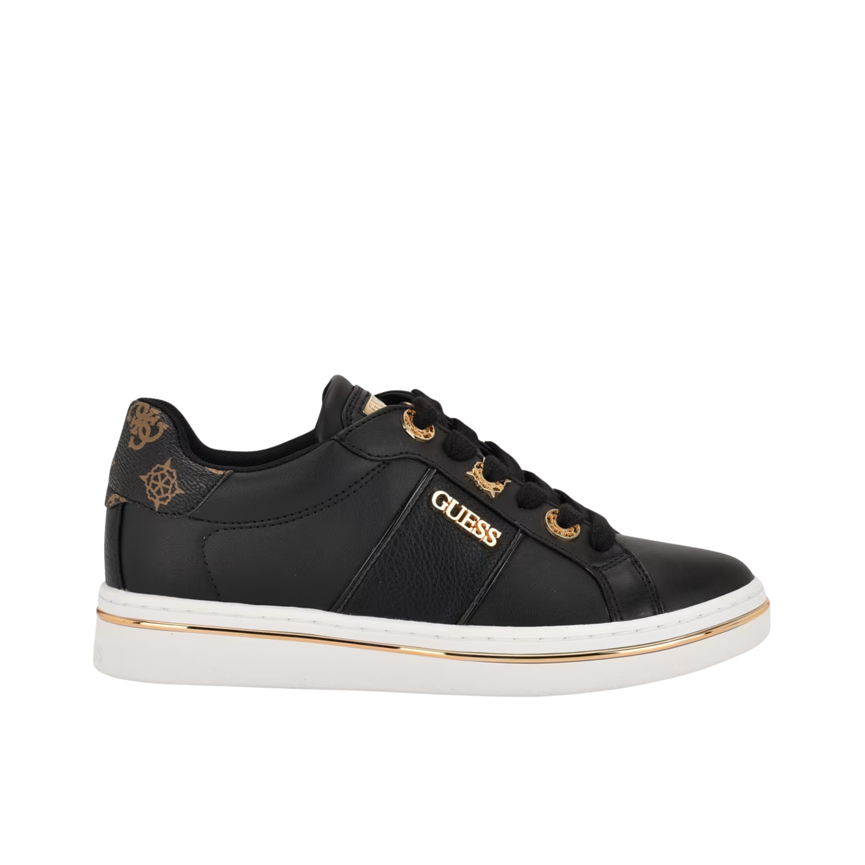 Guess Women Stew 4G logo sneaker - Black