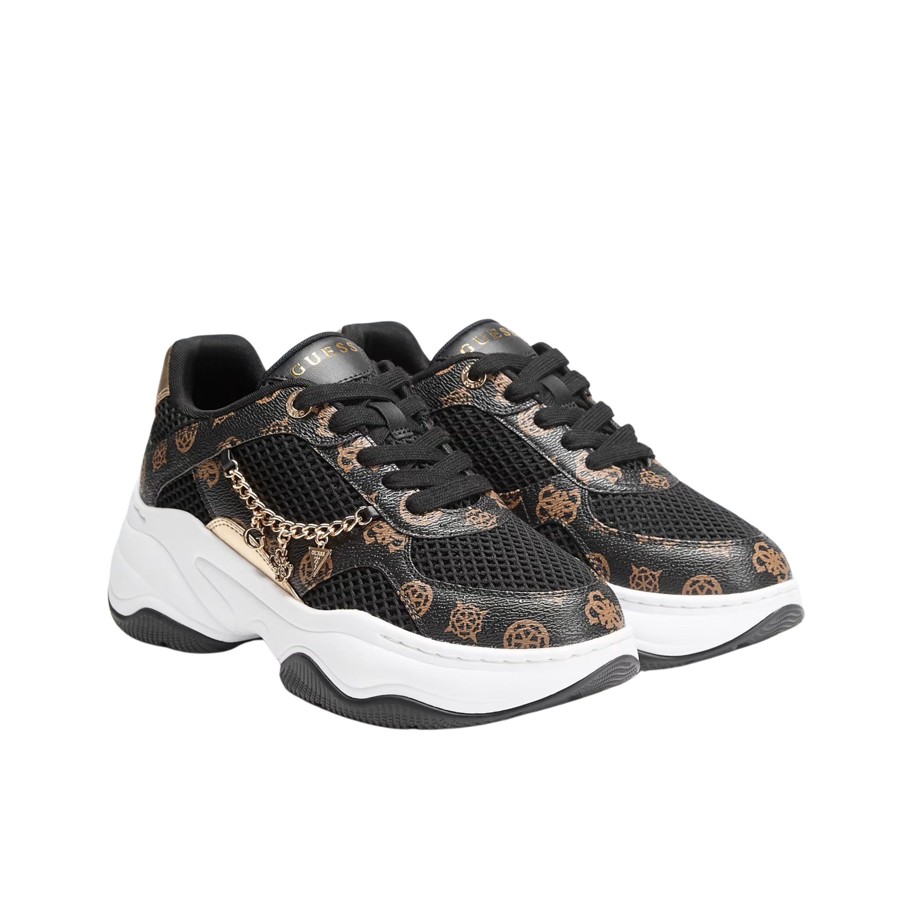Guess Women Runner Logo Harpaa - Medium Brown