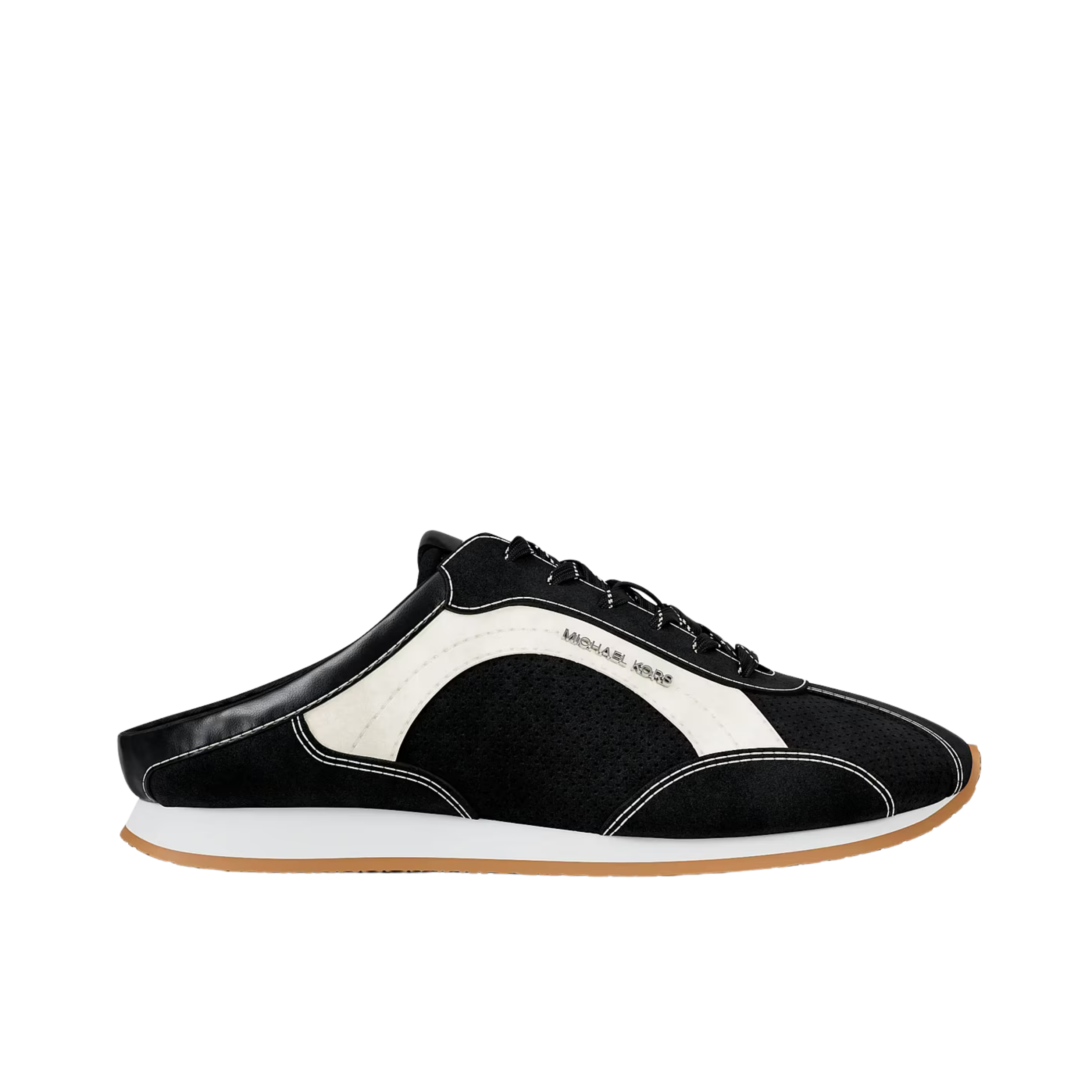 Michael Kors Women Avi Suede Slip On Sneaker - Black