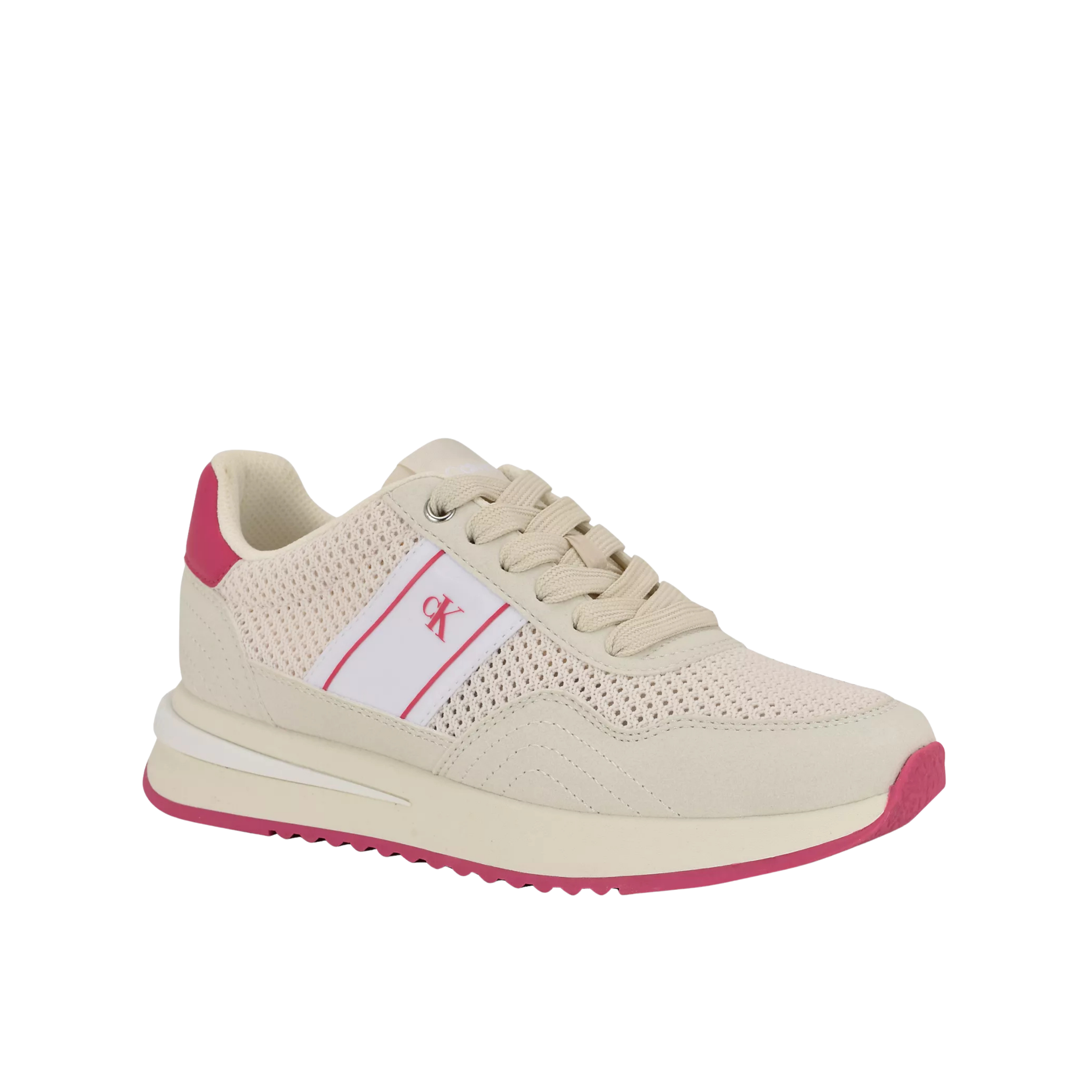 Calvin Klein Women Palimer Sneaker - Tan Pink