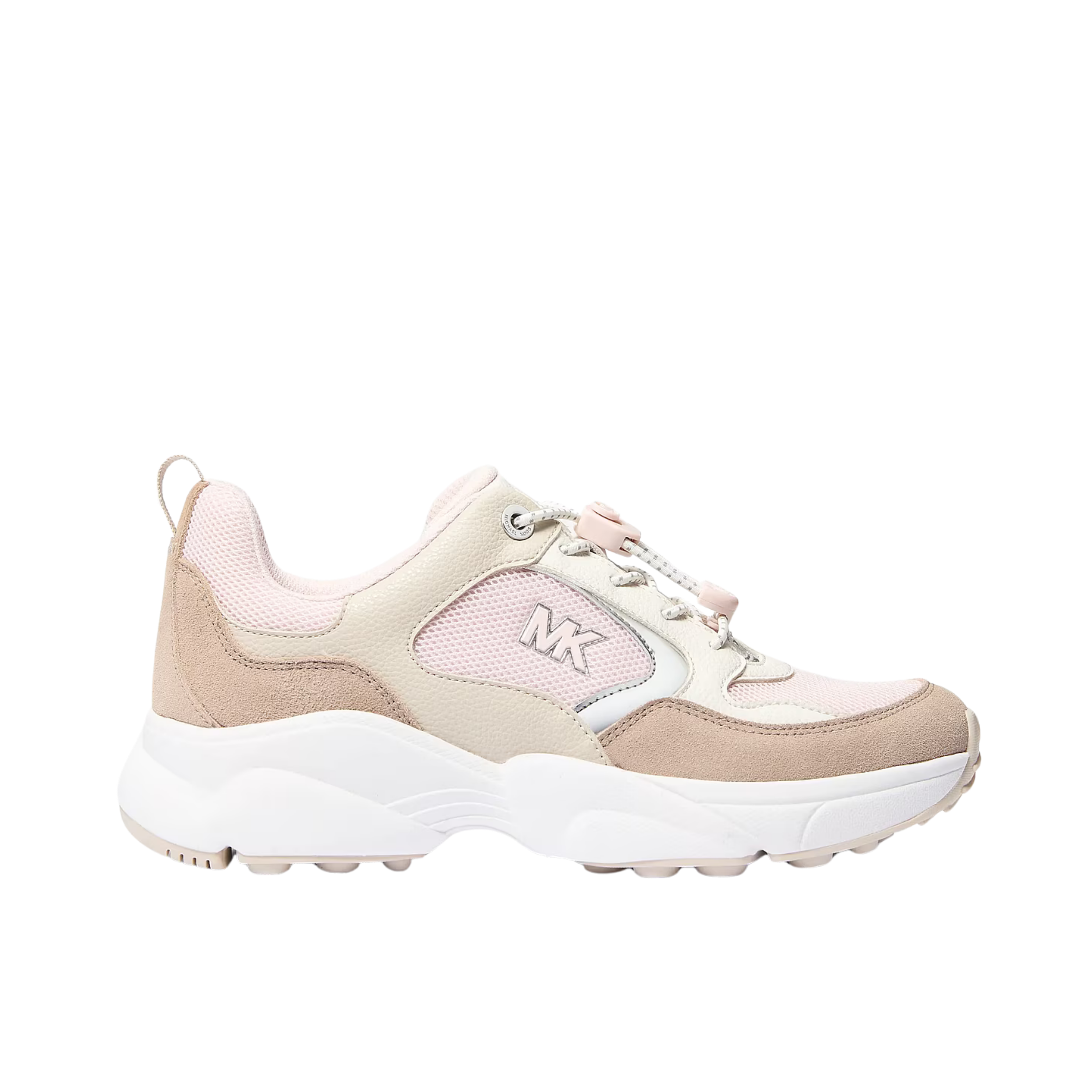 Michael Kors Women Jett Mixed Media Trainer - Powder Blush