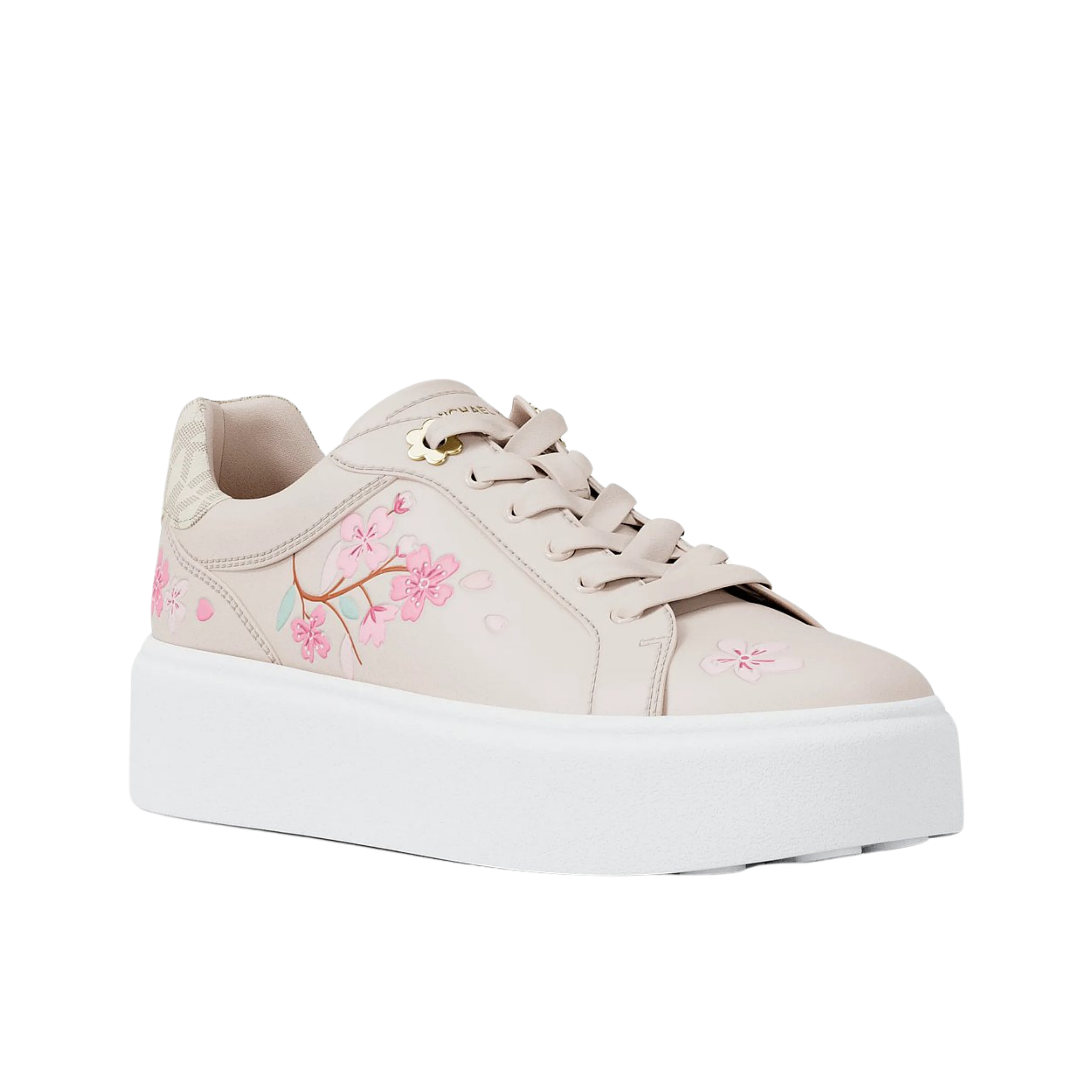 Michael Kors Women Romey Embellished Platform Sneaker - Lt Crm Multi