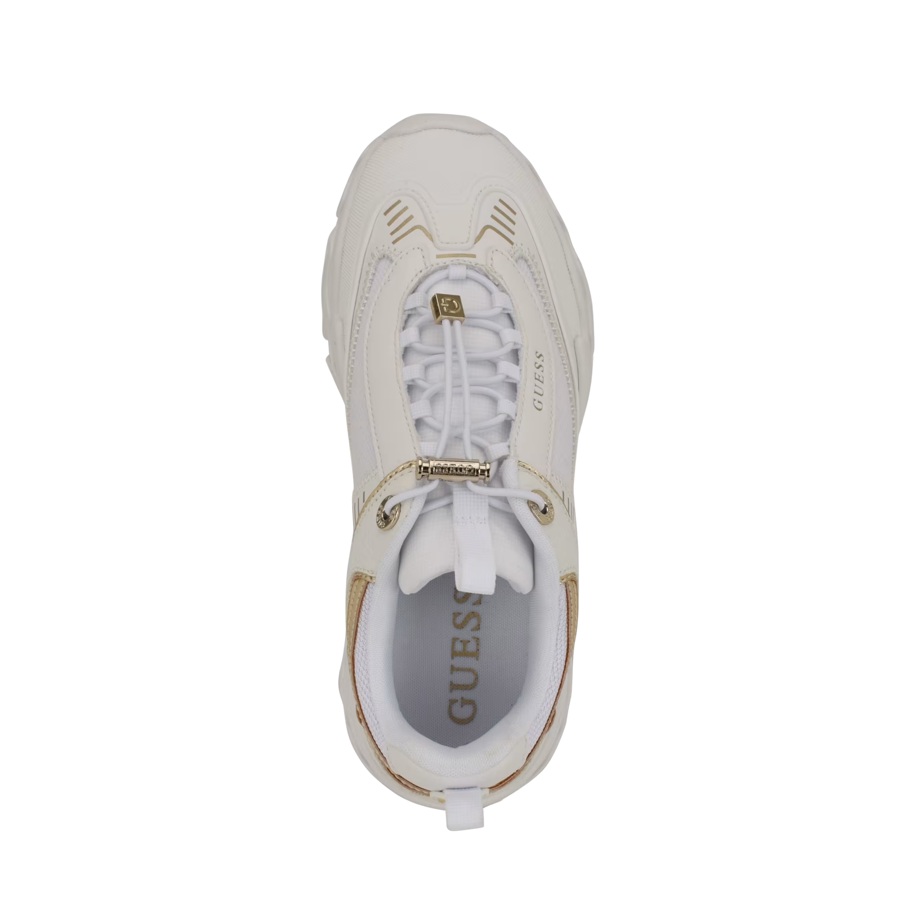 Guess Women Akcord Color Block Sneakers - White