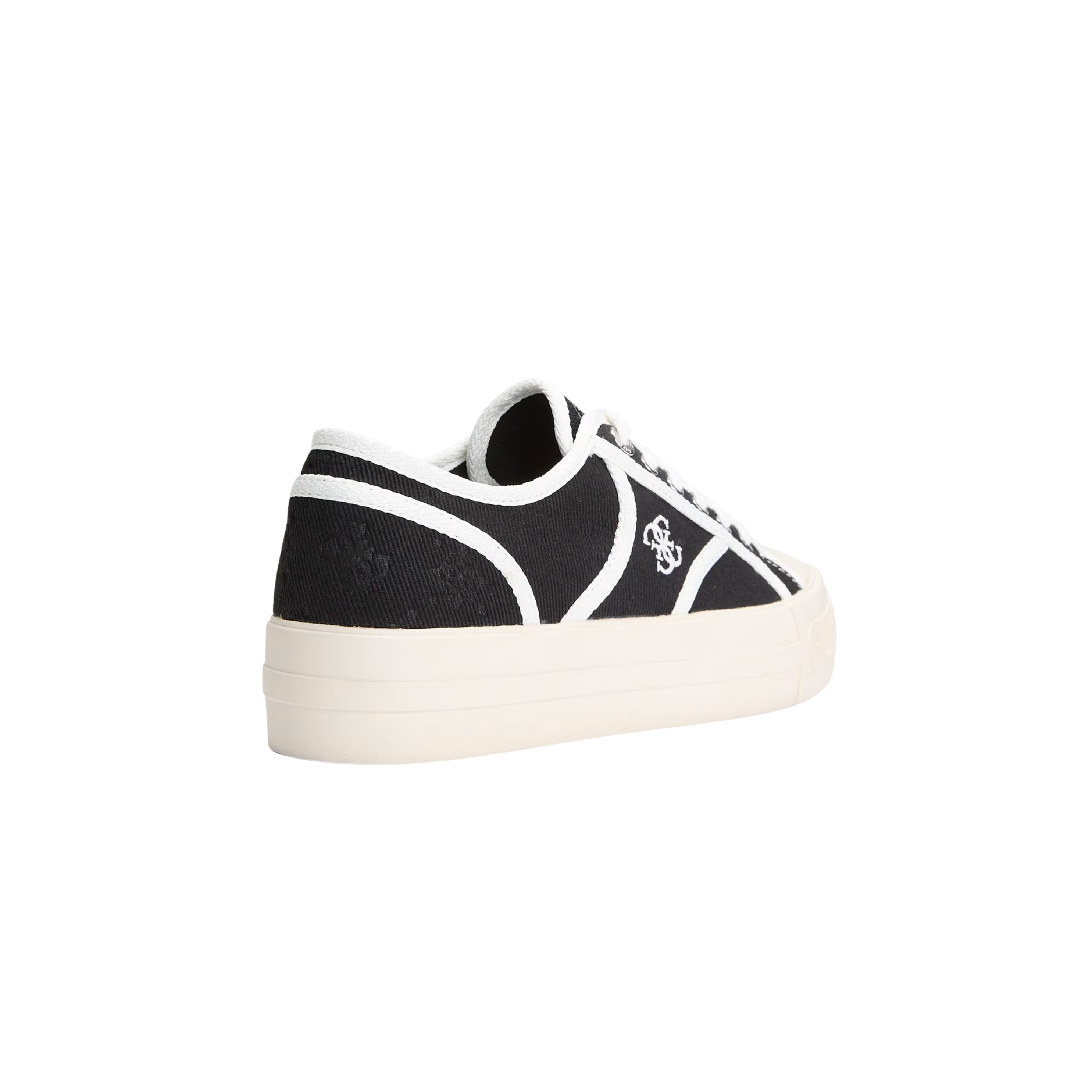 Guess Women Issah logo sneaker - Black