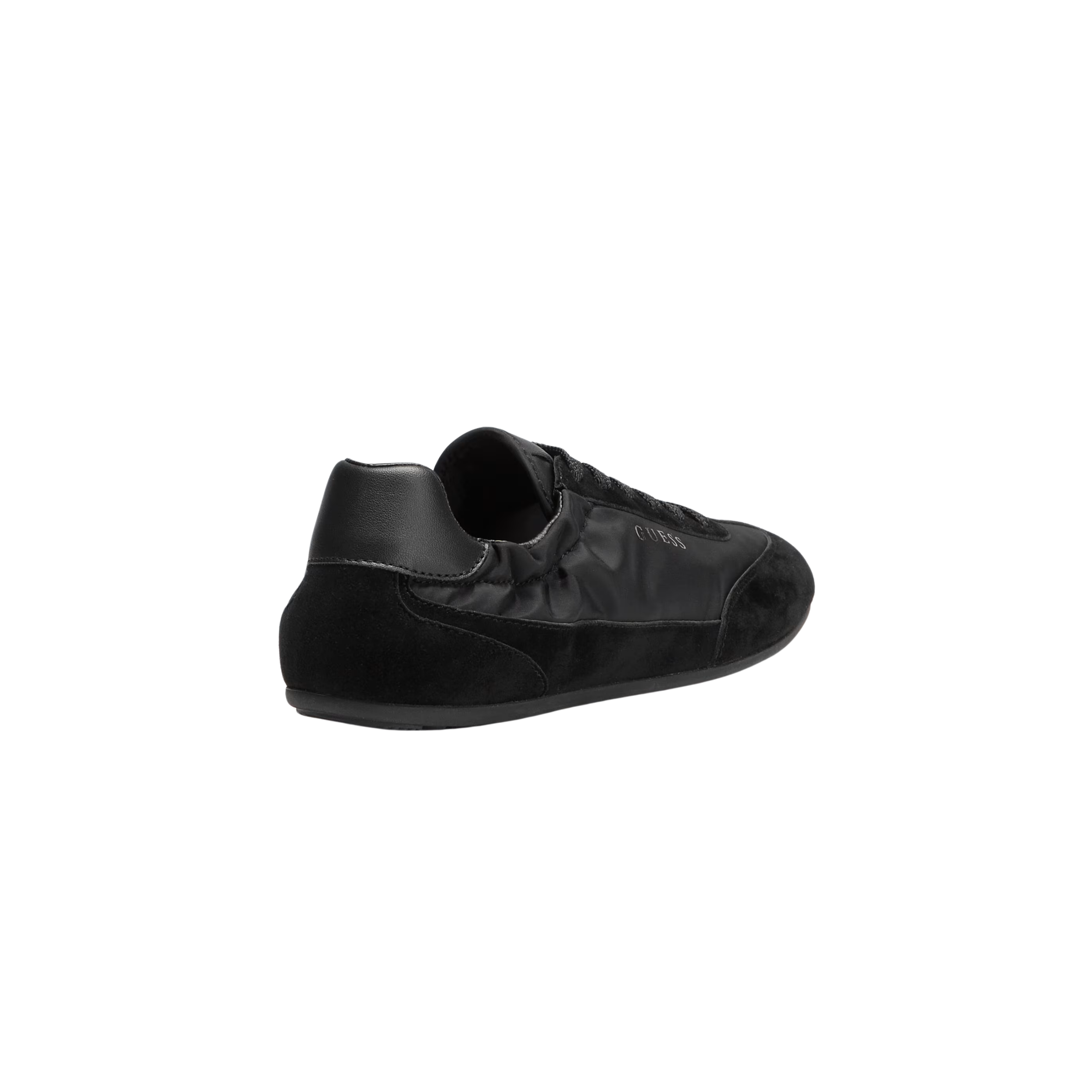 Guess Women Faux Leather Sneakers - Black