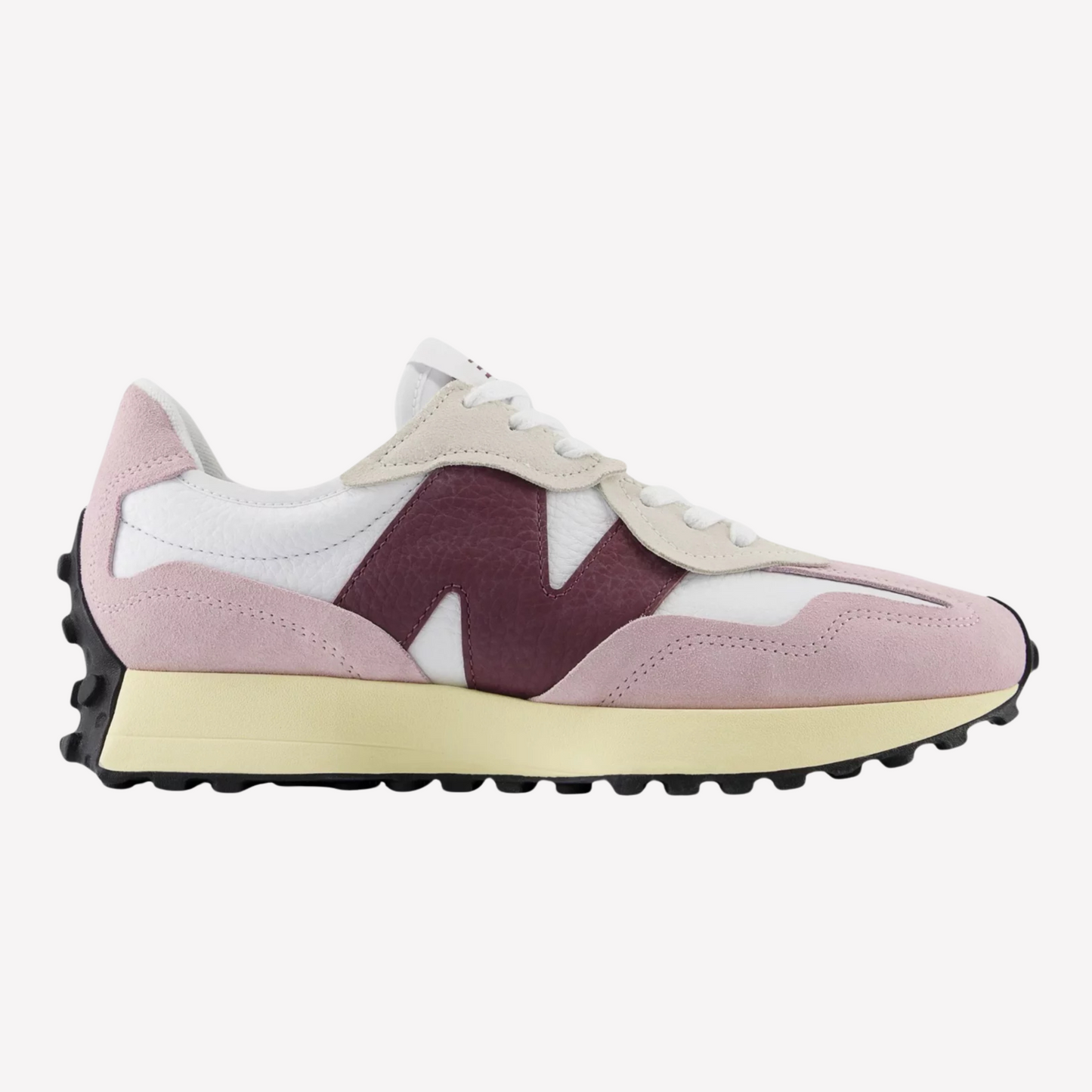 New Balance Women 327 Sneaker - Dusty Pink Burgundy