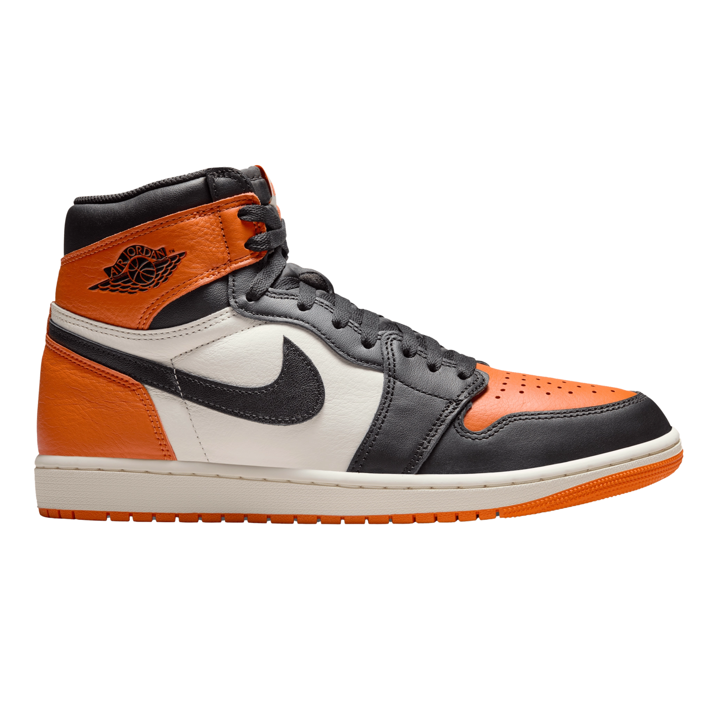 Nike Men's Air Jordan Retro 1 High - Black Sail