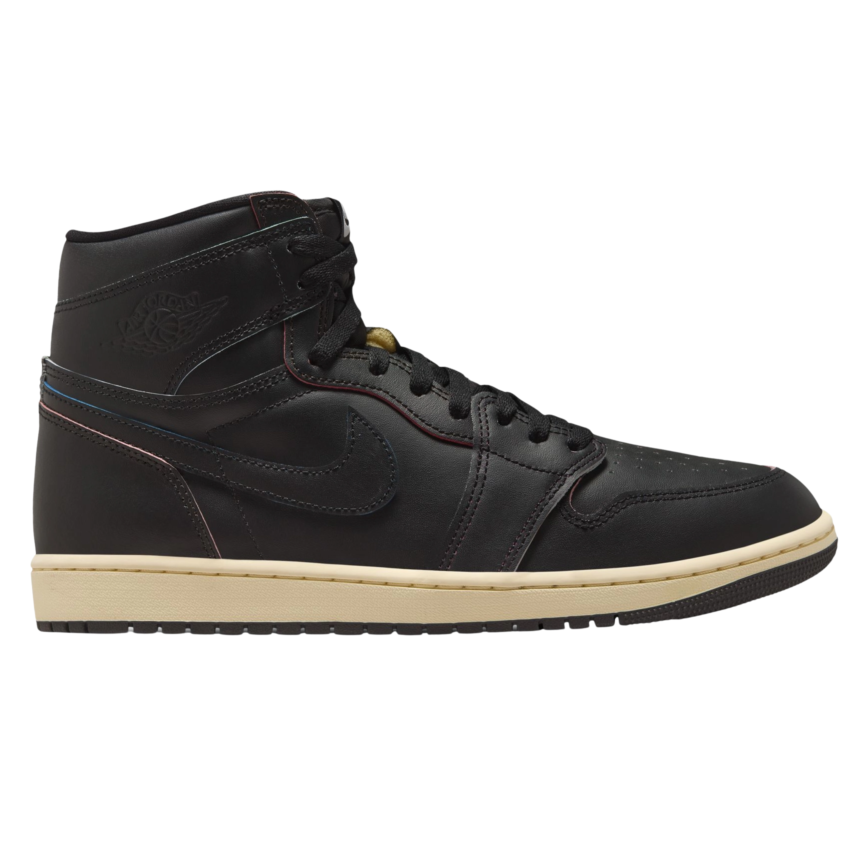 Nike Men's Air Jordan Retro 1 High - Black Muslin