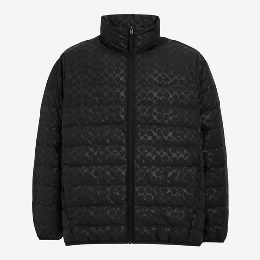 COACH Men Lightweight Down Jacket - Black