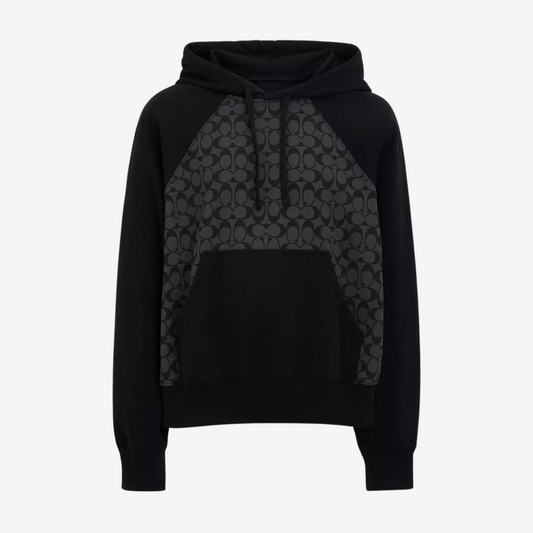 COACH Men Hoodie - Charcoal Signature